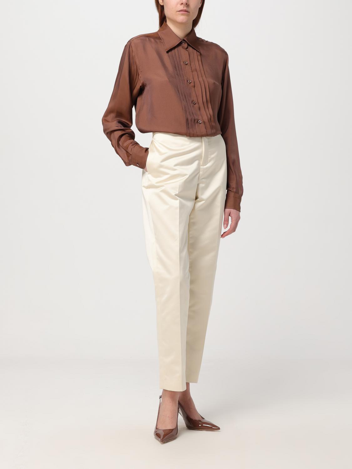 TOM FORD TOP: Top e bluse donna Tom Ford, Marrone - Img 2