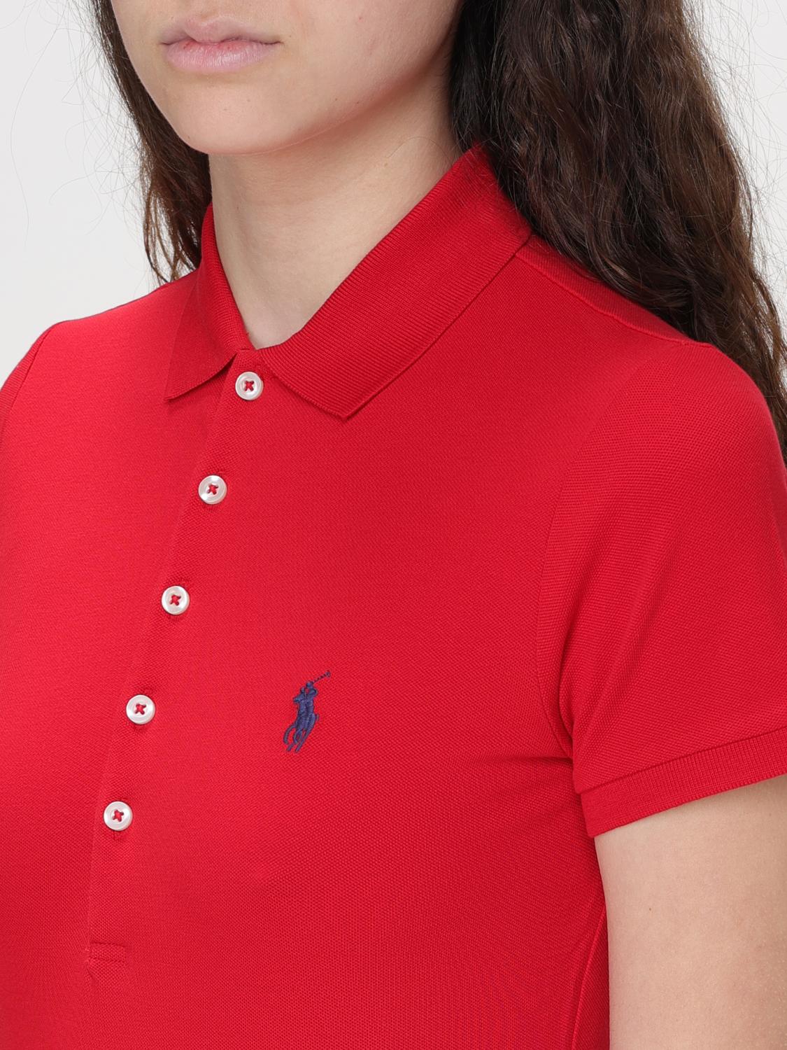 Polo Ralph Lauren Polo shirt woman - Red | 211870245004 | GIGLIO.COM