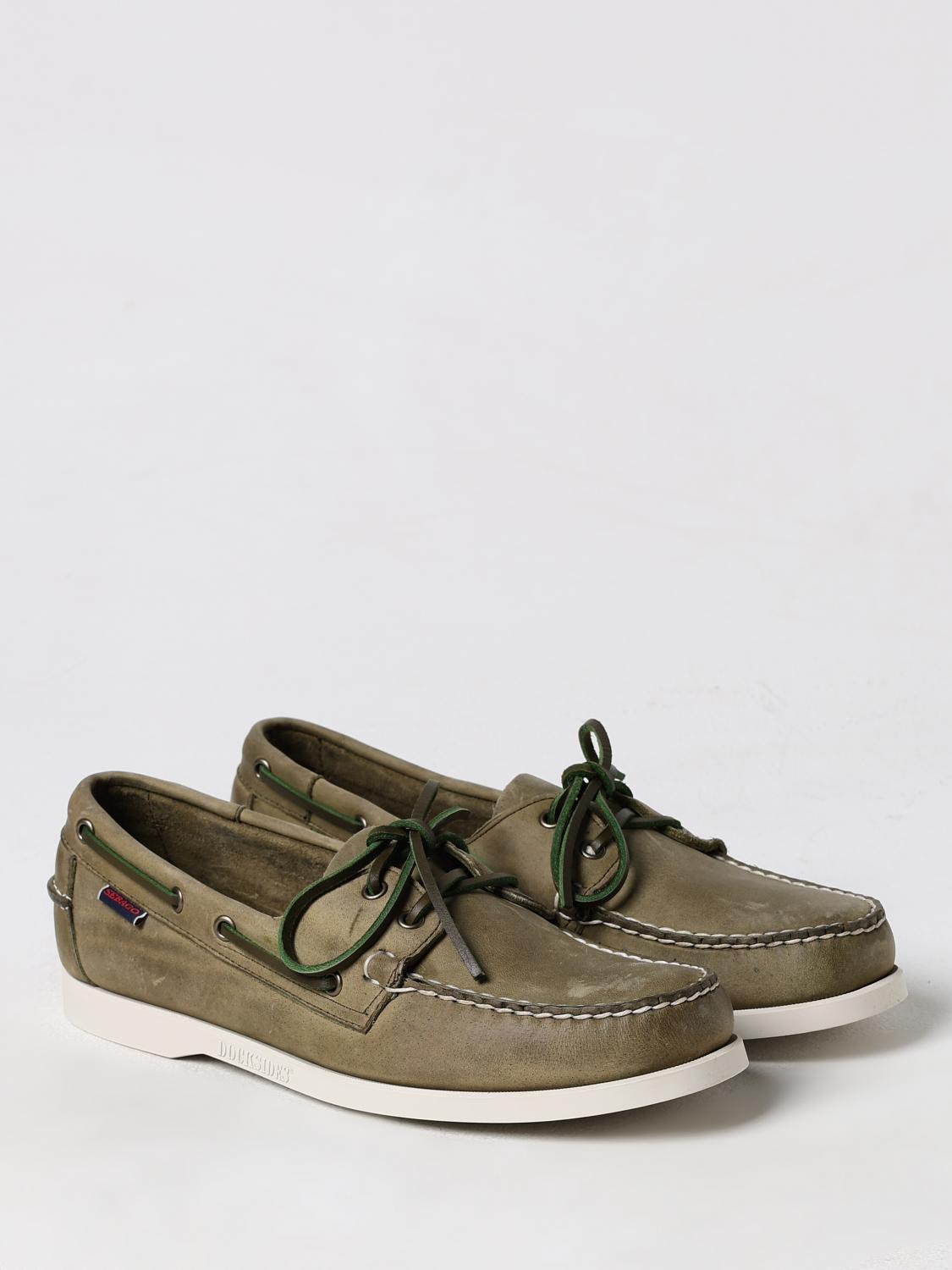 SEBAGO LOAFERS: Shoes men Sebago, Green - Img 2