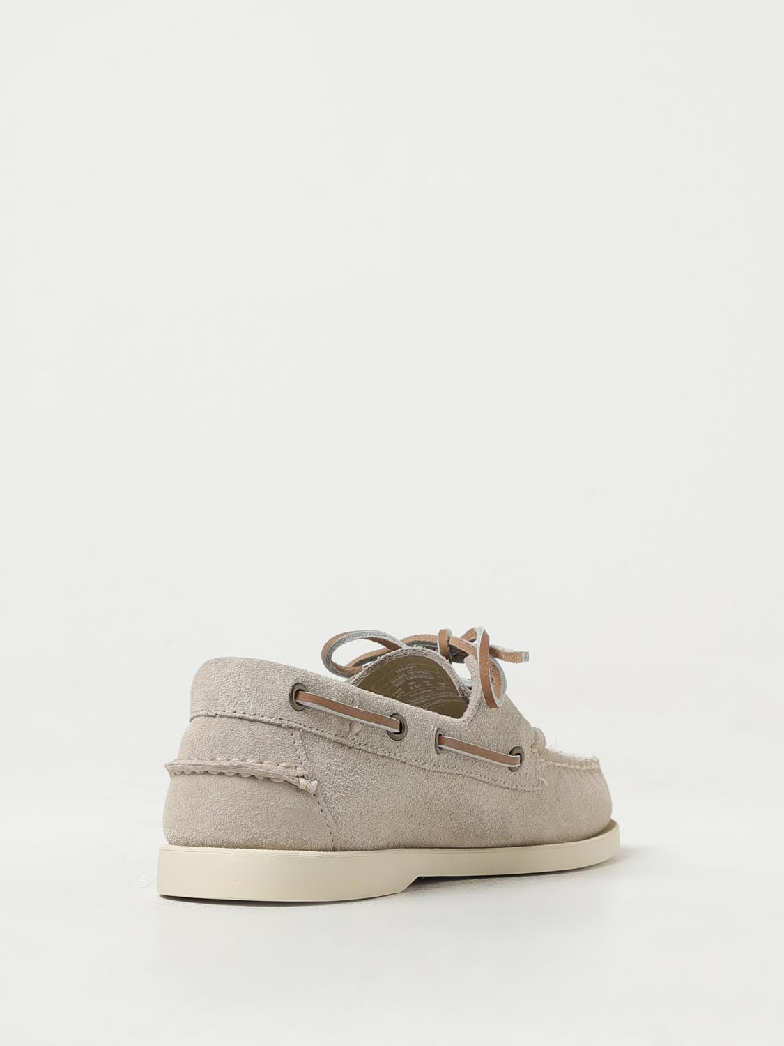 SEBAGO MOCASSINI: Mocassino Portland Sebago in camoscio , Marrone - Img 3