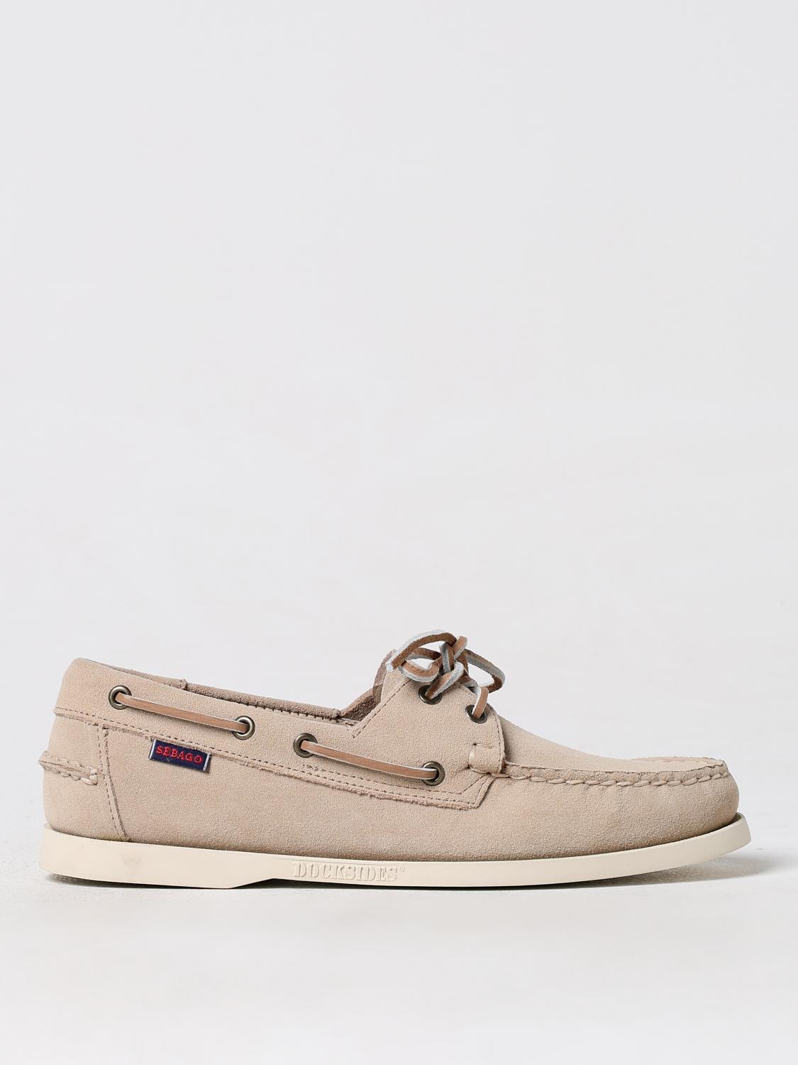 SEBAGO MOCASSINI: Mocassino Portland Sebago in camoscio , Cammello - Img 1