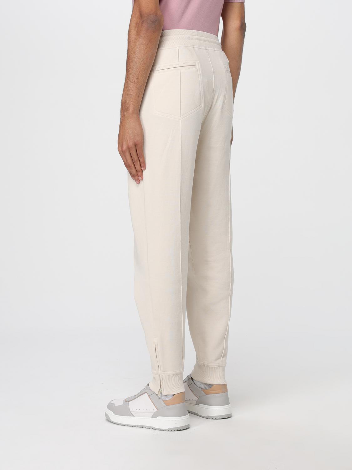 BRUNELLO CUCINELLI 팬츠: 팬츠 남성 Brunello Cucinelli, 베이지 - Img 3
