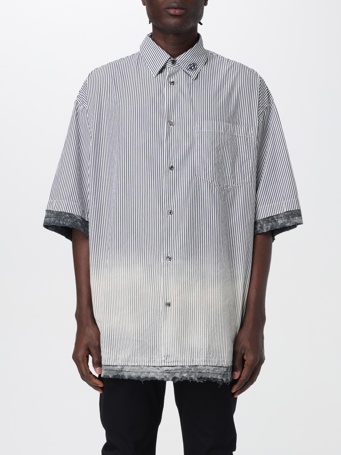 Diesel シャツ メンズ - ストライプ | A128940KLAB | GIGLIO.COM