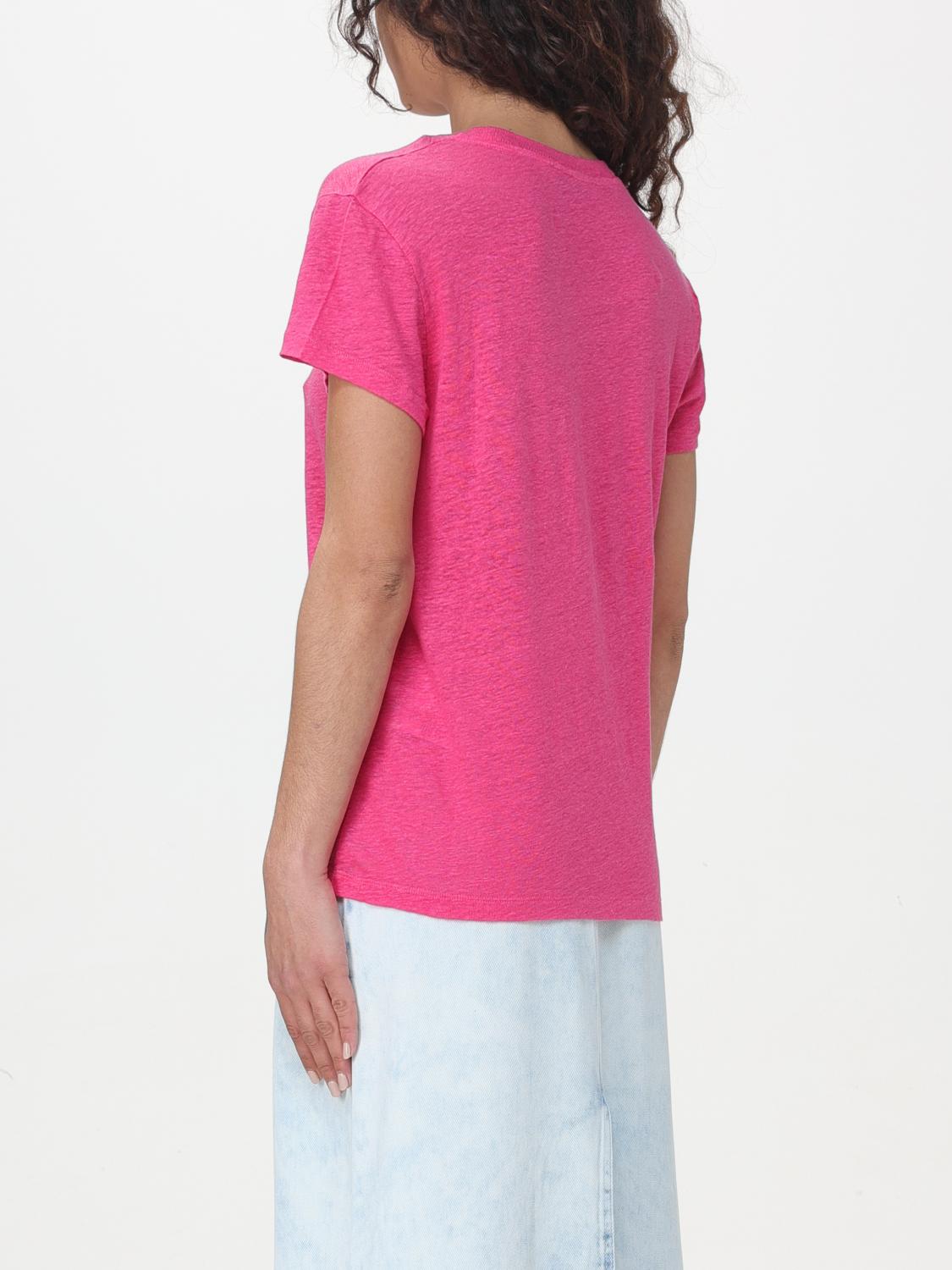 IRO CAMISETA: Camiseta mujer Iro, Fucsia - Img 2