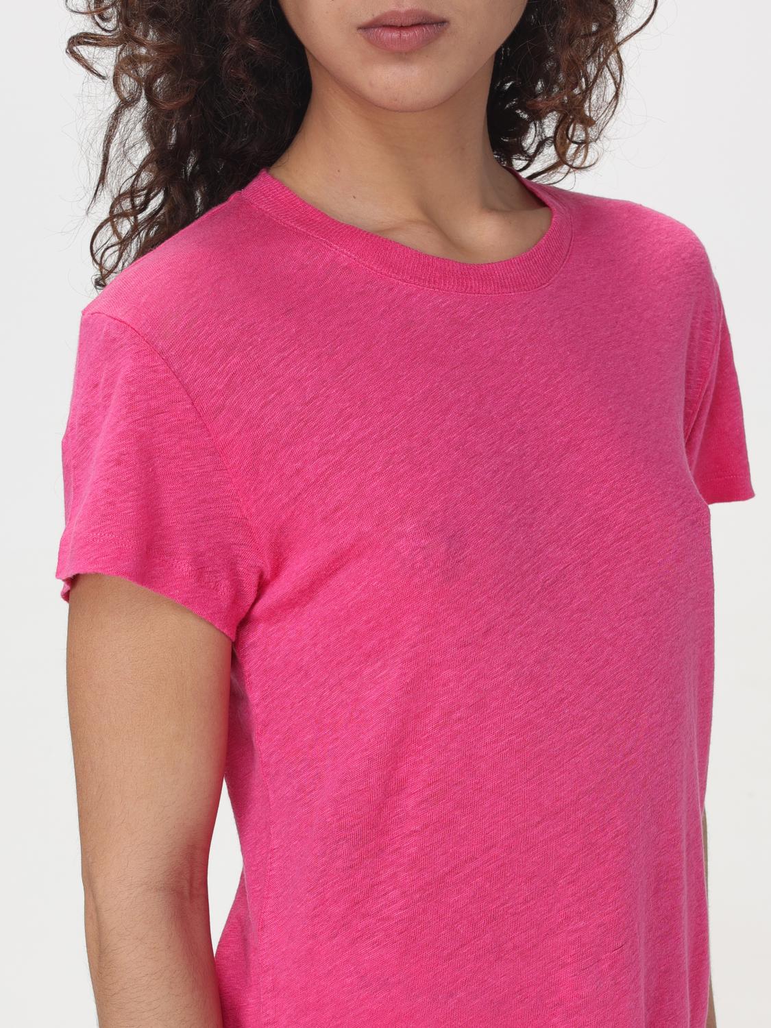 IRO CAMISETA: Camiseta mujer Iro, Fucsia - Img 3