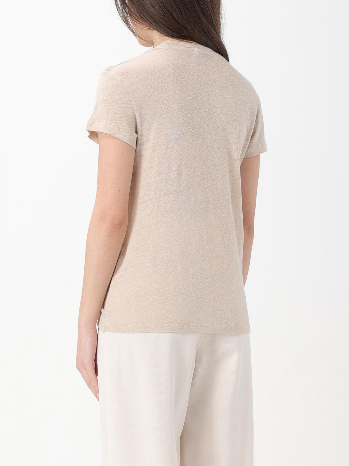 IRO T-SHIRTS: T-shirt Iro in lino , Beige - Img 2