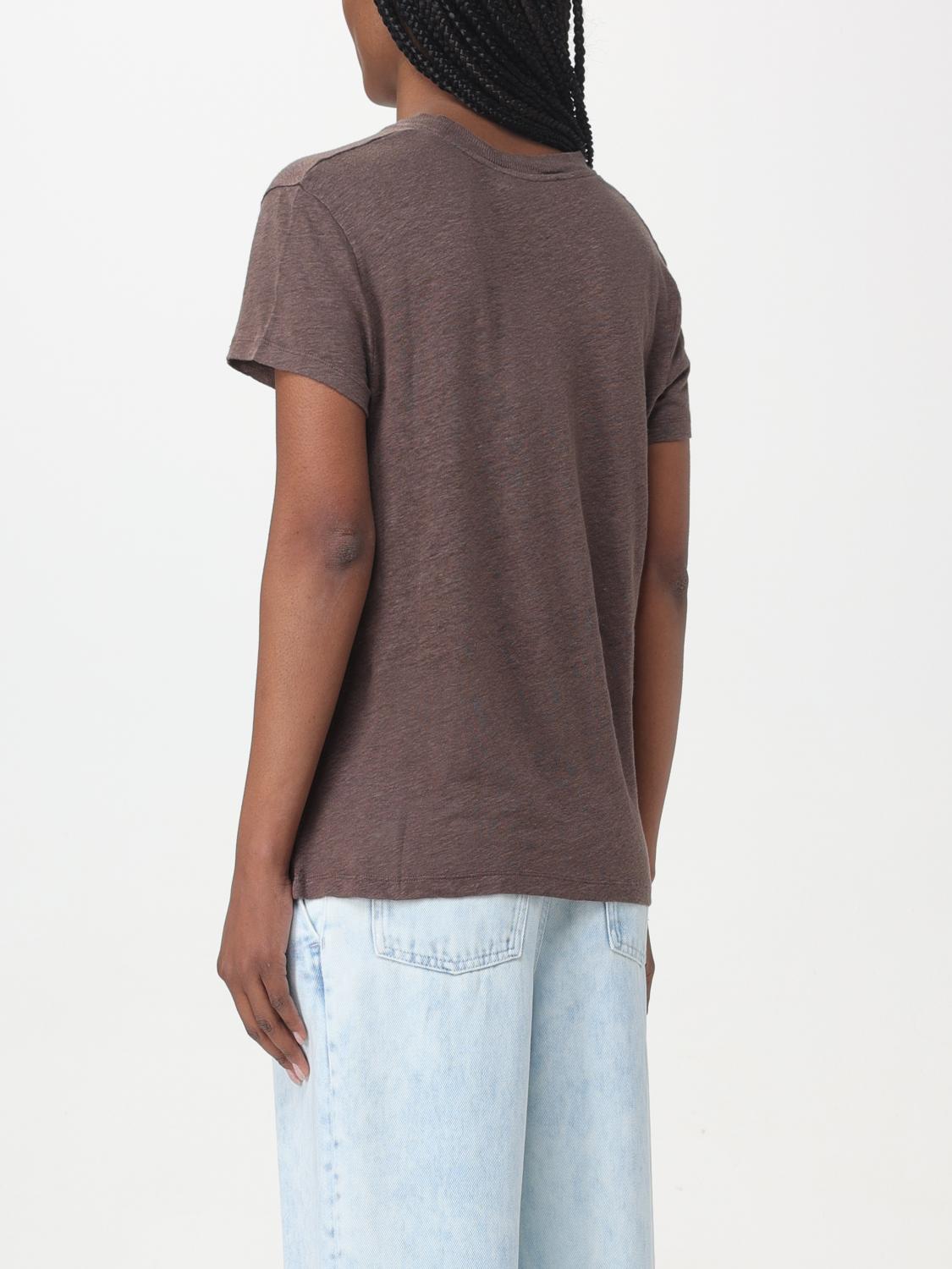 IRO CAMISETA: Camiseta mujer Iro, Marrón - Img 2