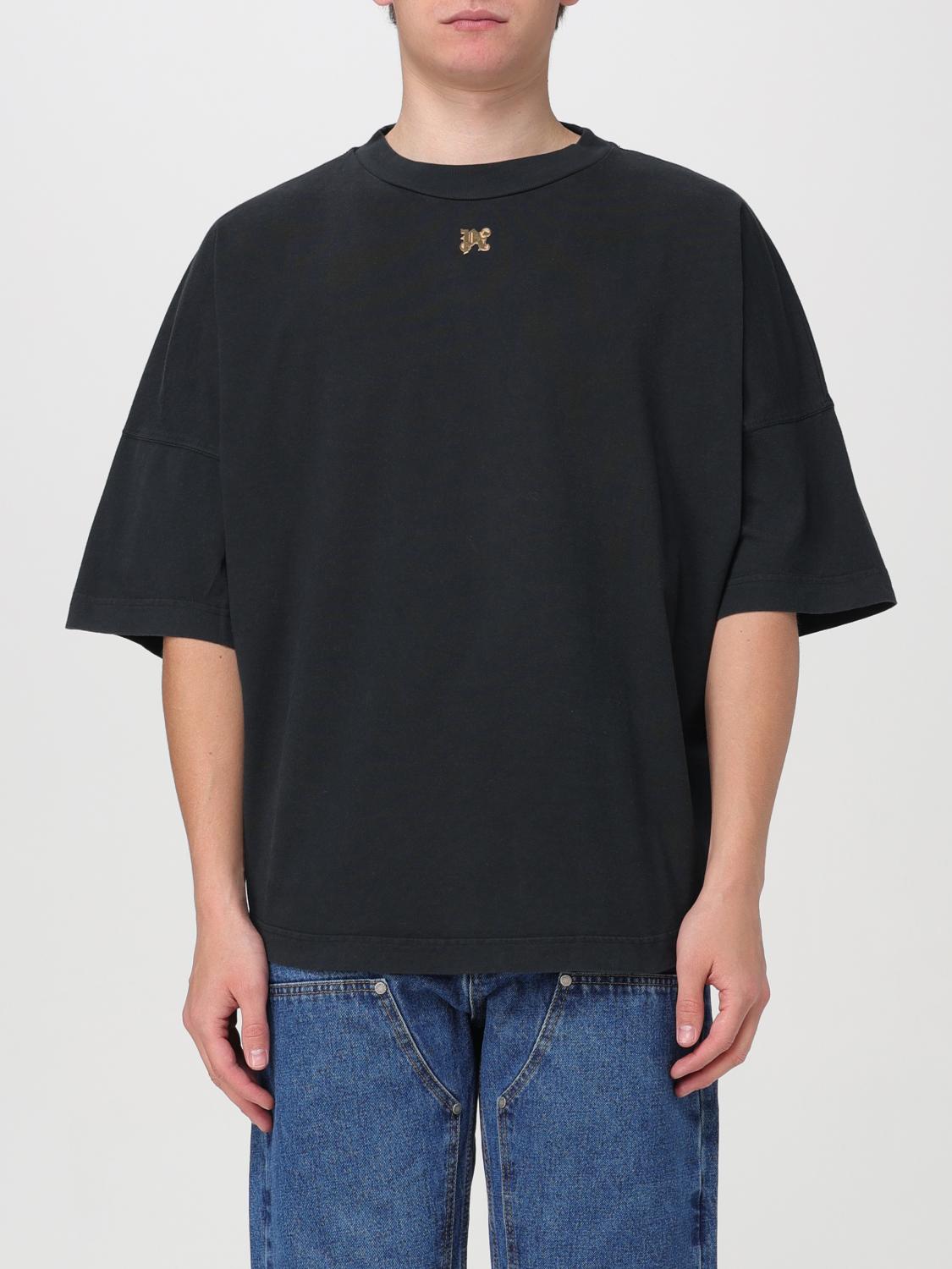 PALM ANGELS：Tシャツ メンズ - ブラック | GIGLIO.COMオンラインの