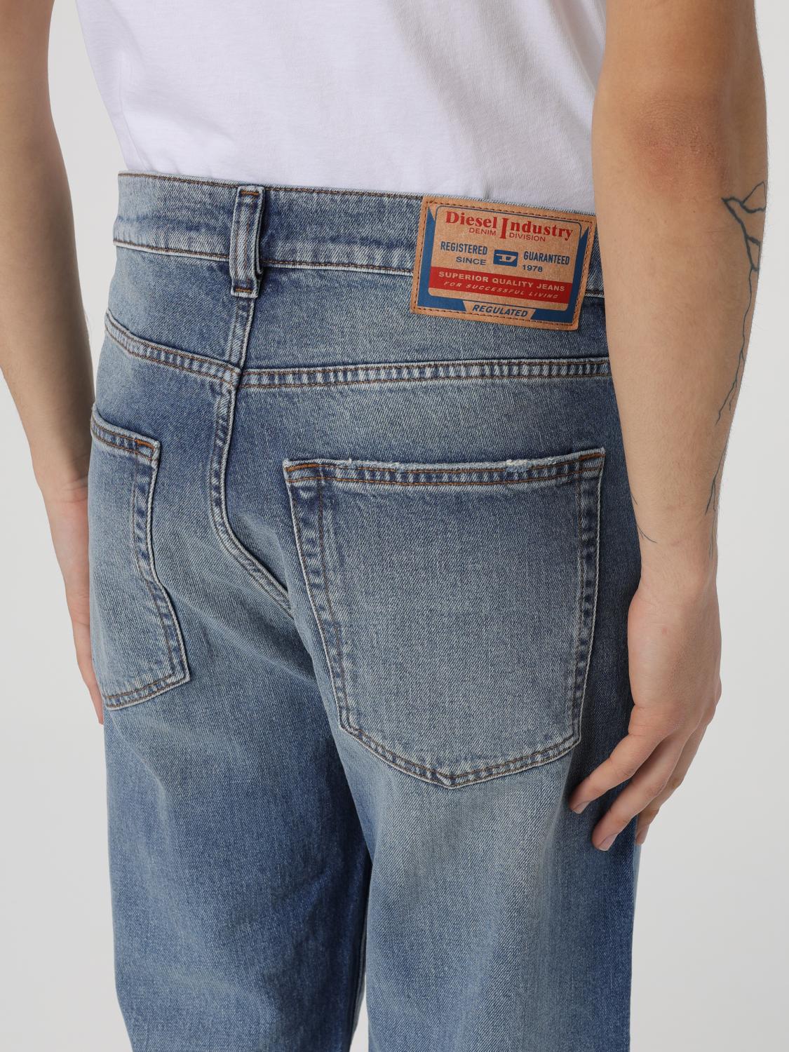 DIESEL JEANS: Jeans men Diesel, Blue - Img 3