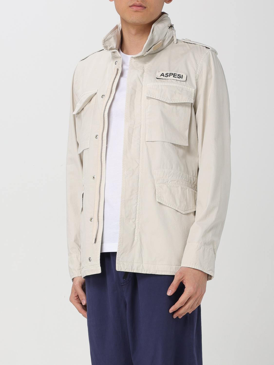 ASPESI JACKET: Coat men Aspesi, Grey - Img 3