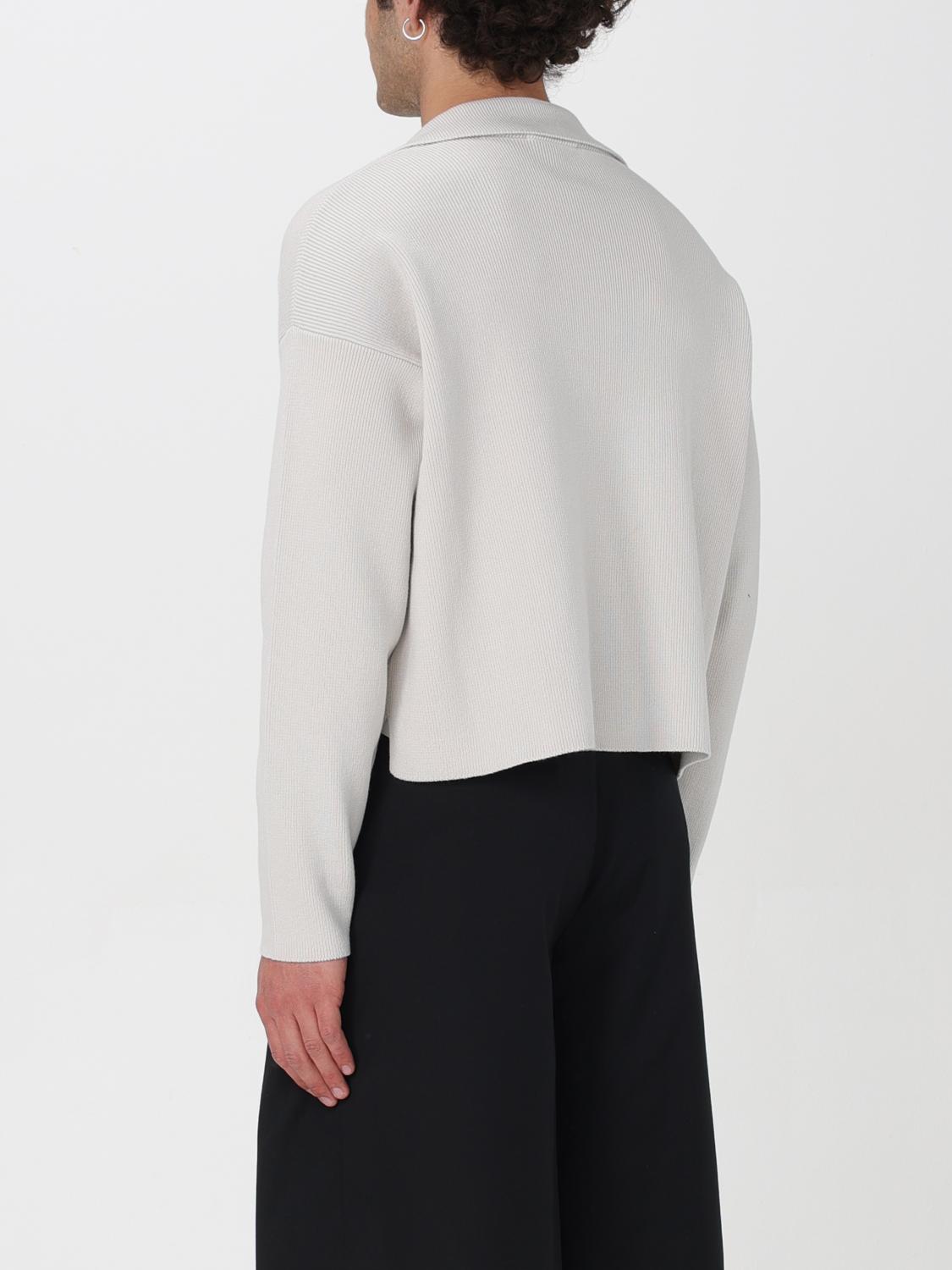 AMI PARIS PULL: Sweatshirt homme Ami Paris, Blanc - Img 3
