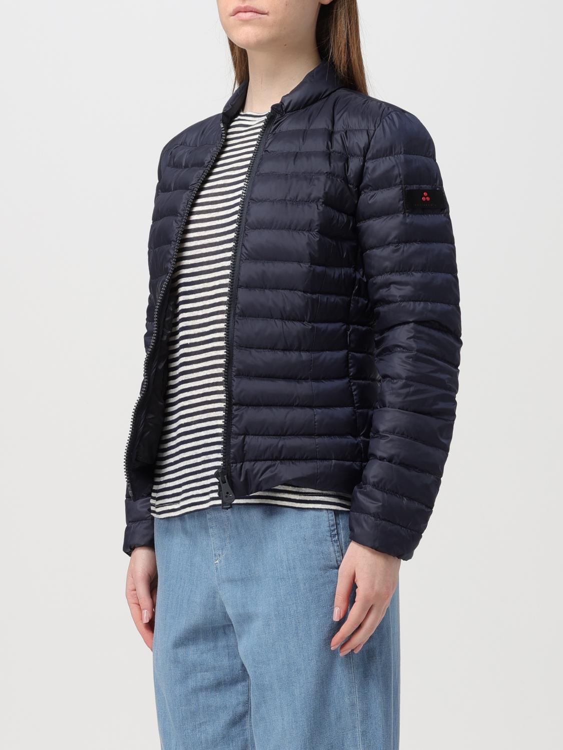 PEUTEREY CHAQUETA: Abrigo mujer Peuterey, Azul Oscuro - Img 3