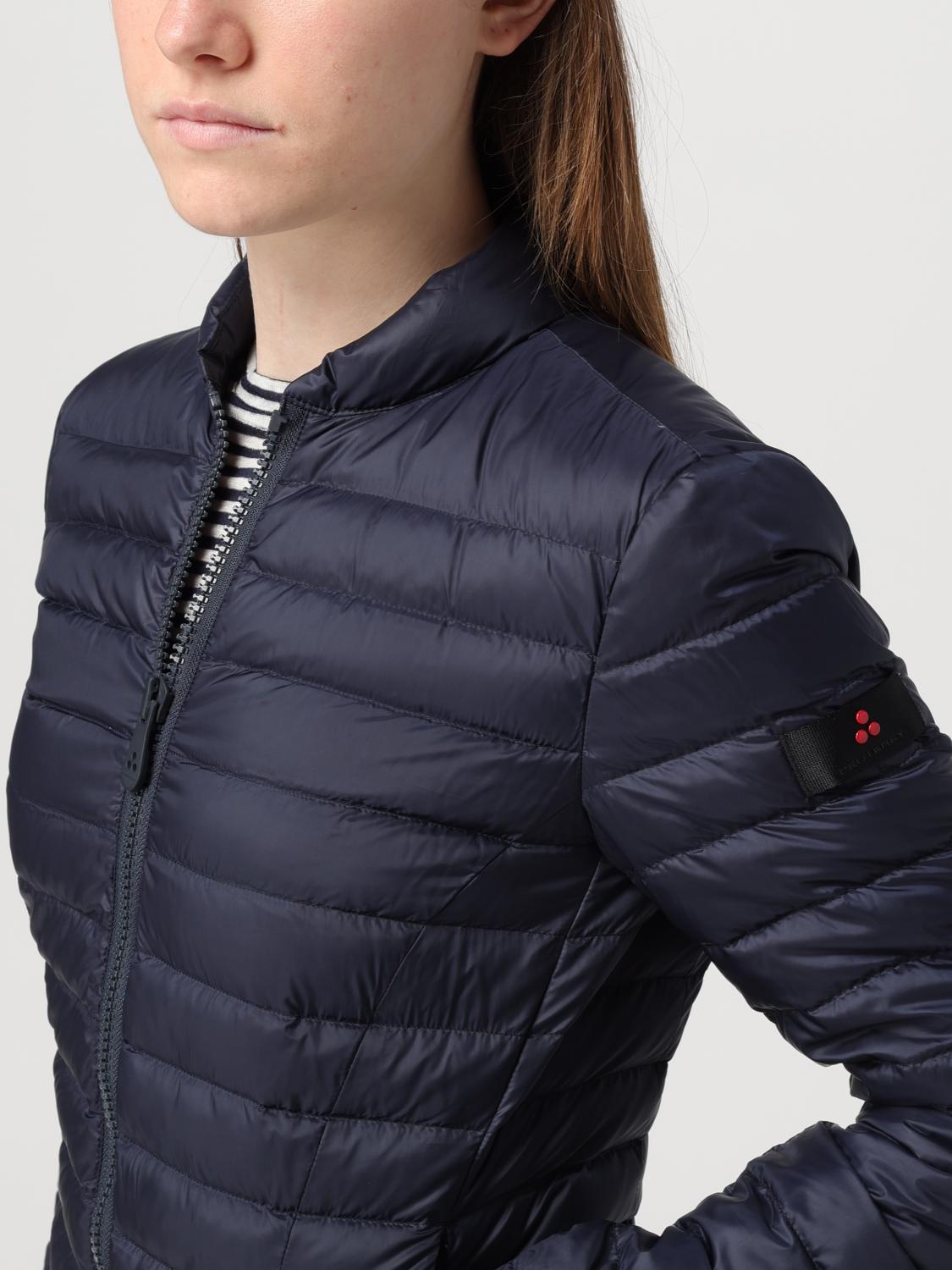 PEUTEREY CHAQUETA: Abrigo mujer Peuterey, Azul Oscuro - Img 4