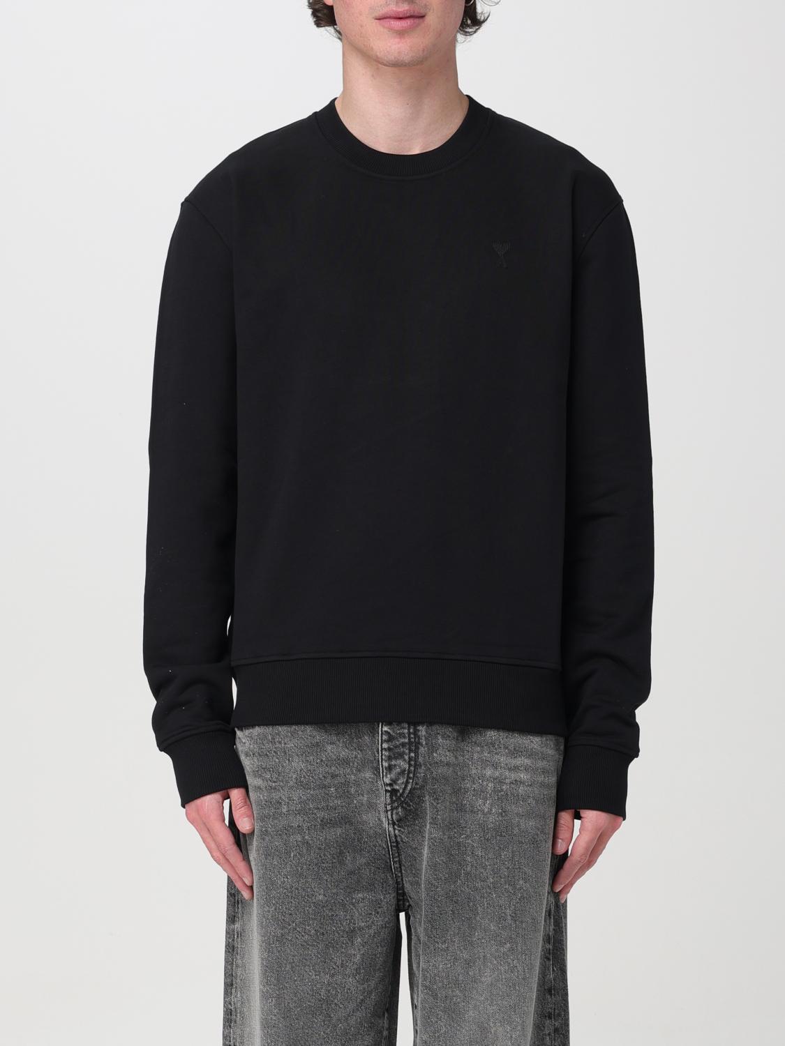 AMI PARIS SUDADERA: Sudadera hombre Ami Paris, Negro - Img 1