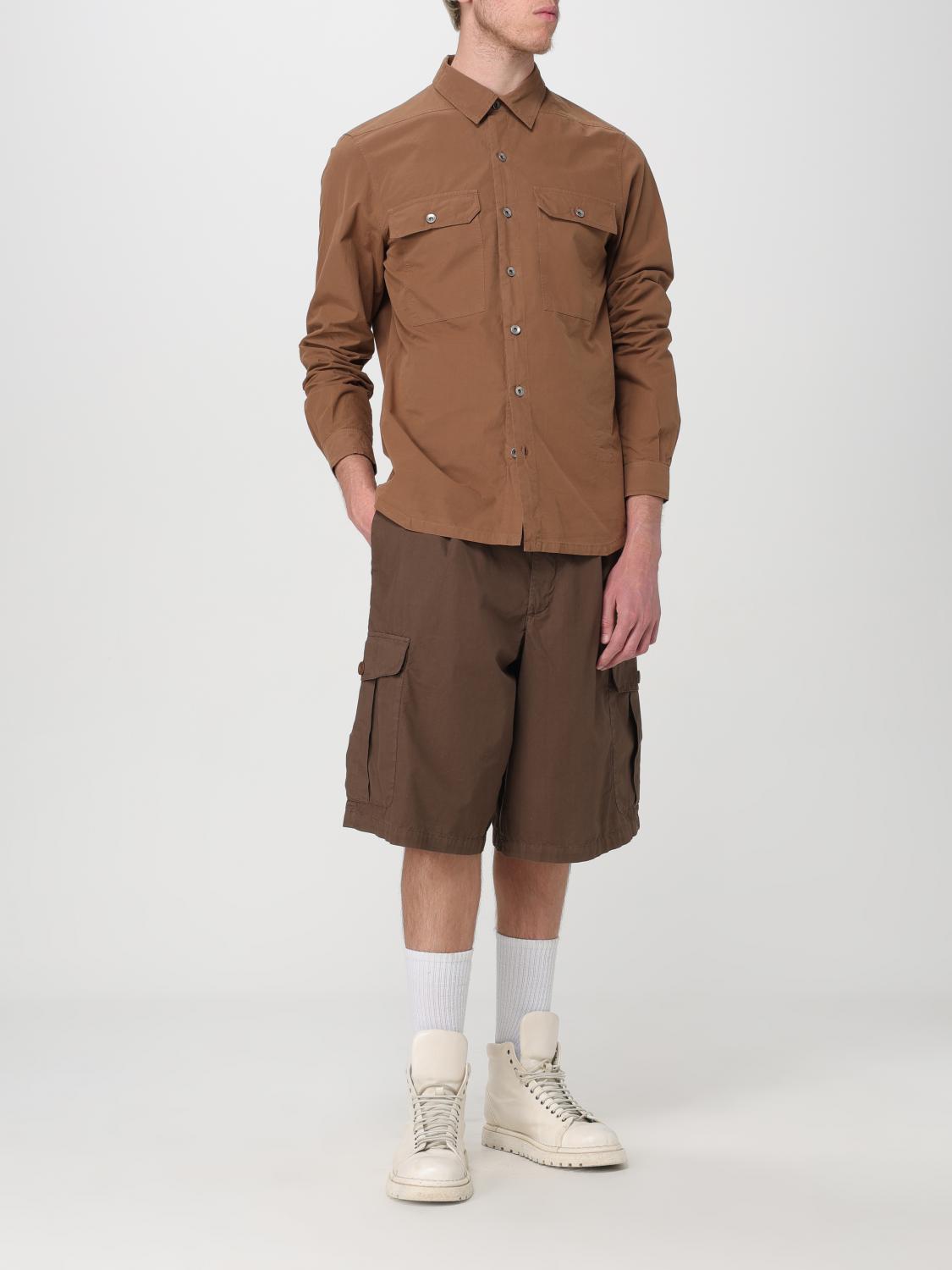 RICK OWENS DRKSHDW HEMD: Hemd herren Drkshdw, Braun - Img 2