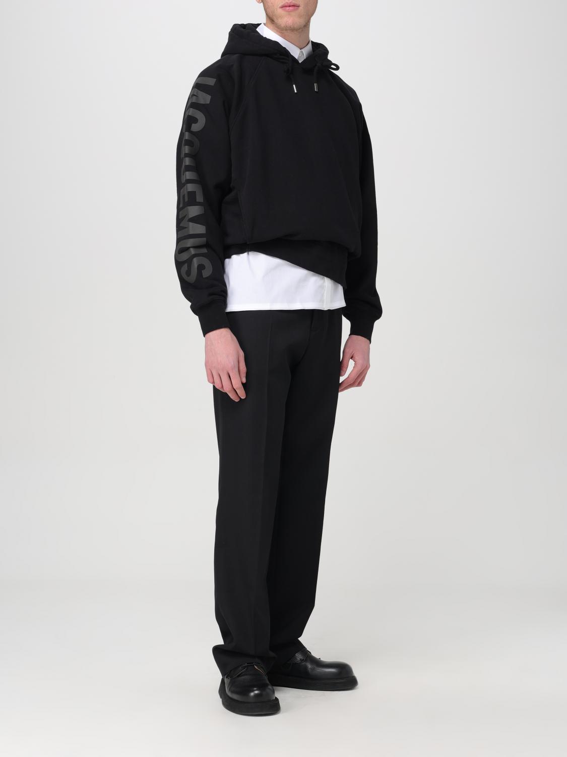 JACQUEMUS SUDADERA: Sudadera hombre Jacquemus, Negro - Img 2