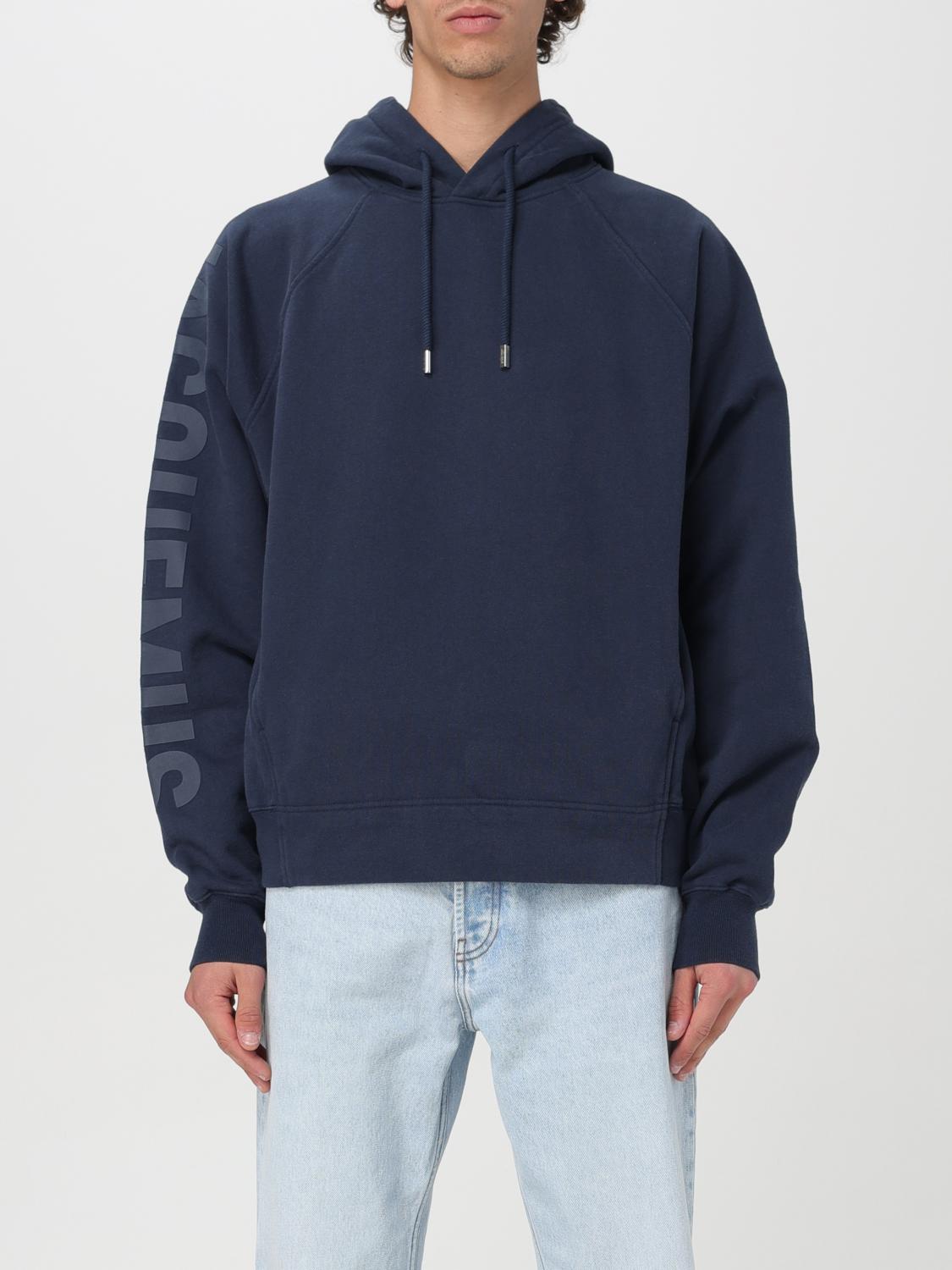 JACQUEMUS SUDADERA: Sudadera hombre Jacquemus, Azul Oscuro - Img 1
