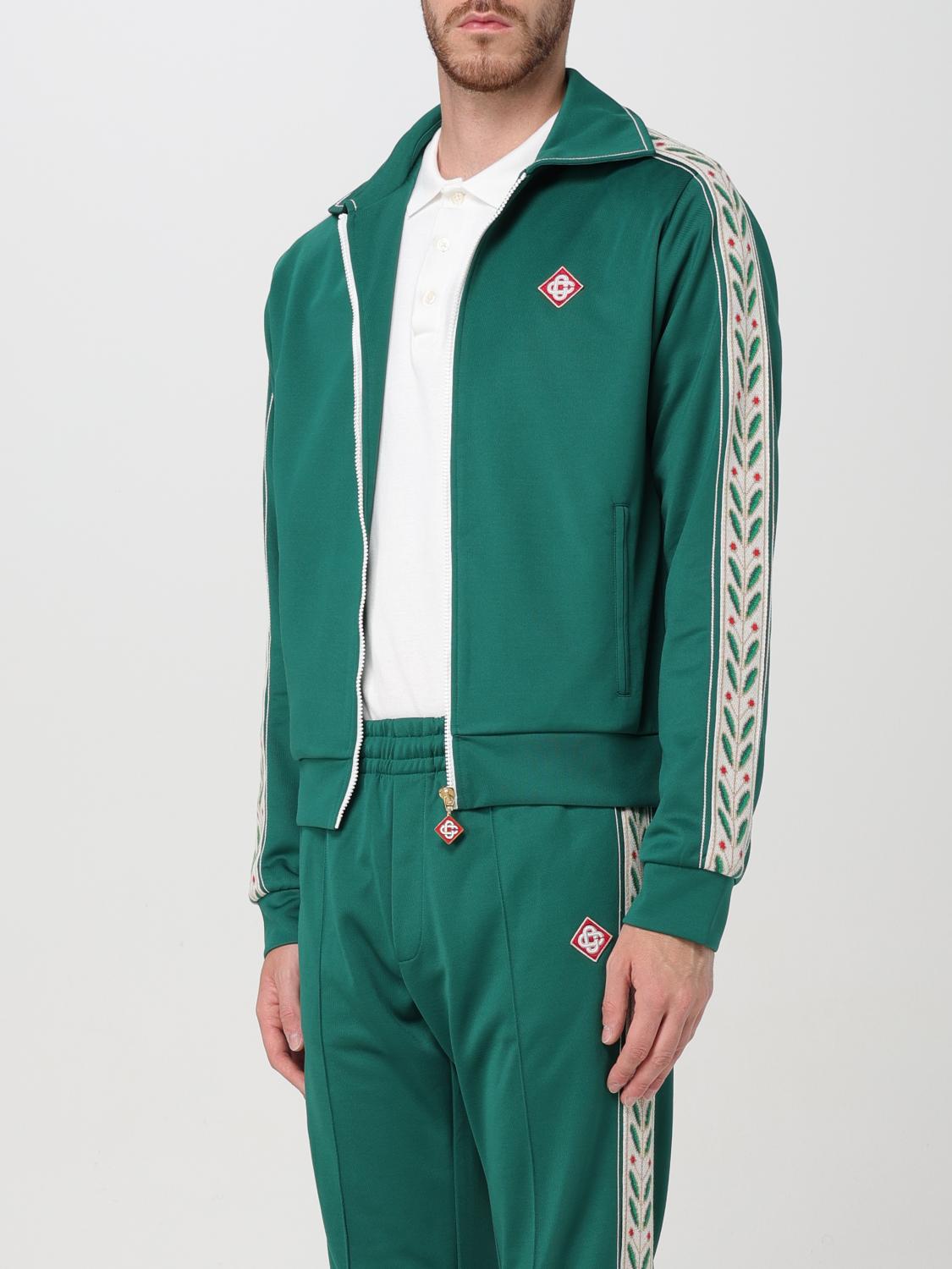 カジュアルな【Casablanca】フーデッド スウェットシャツ 24SS Casablanca Casa Sport スウェットシャツ | ホワイト | FARFETCH JP
