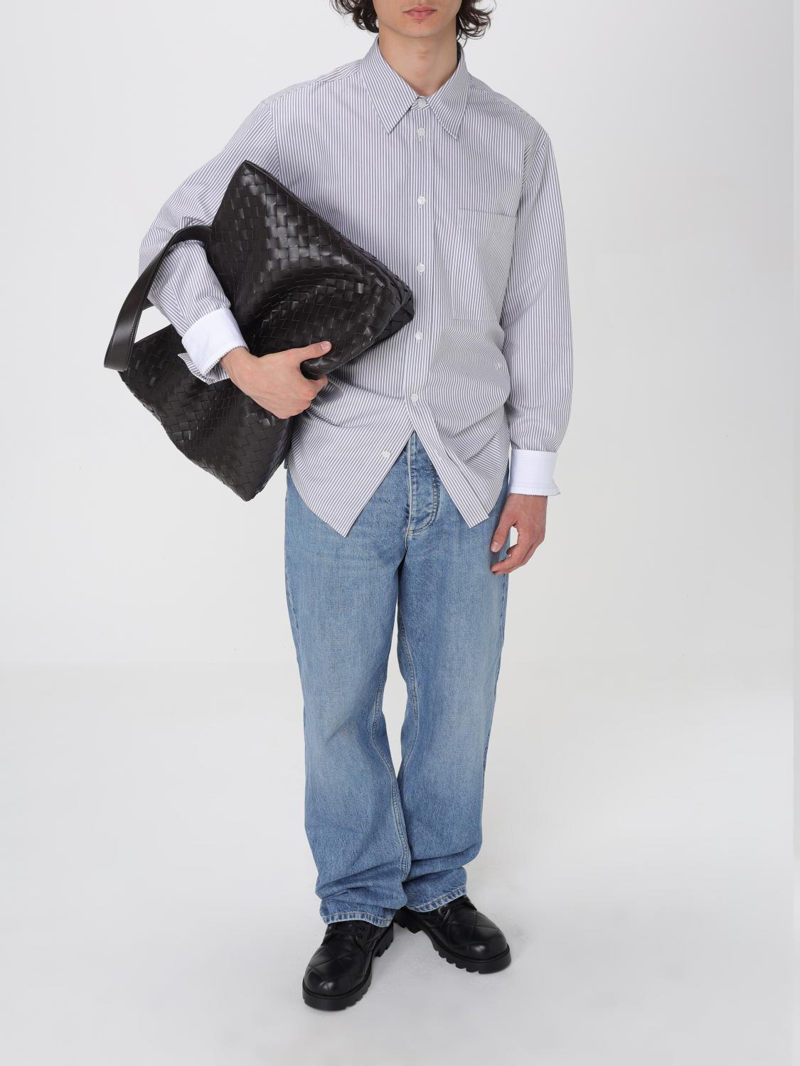 BOTTEGA VENETA SHIRT: Shirt men Bottega Veneta, Grey - Img 2