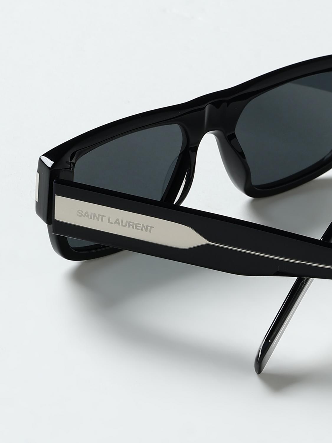 SAINT LAURENT SUNGLASSES: Sunglasses men Saint Laurent, Black - Img 5