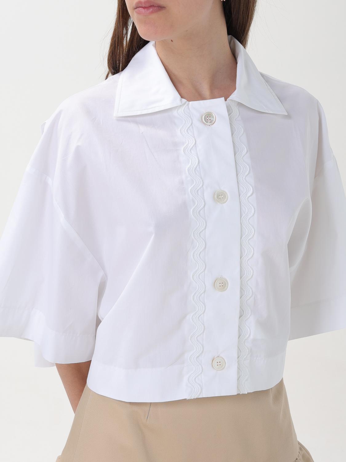 PATOU HEMDBLUSE: Sweatshirt damen Patou, Weiß - Img 5
