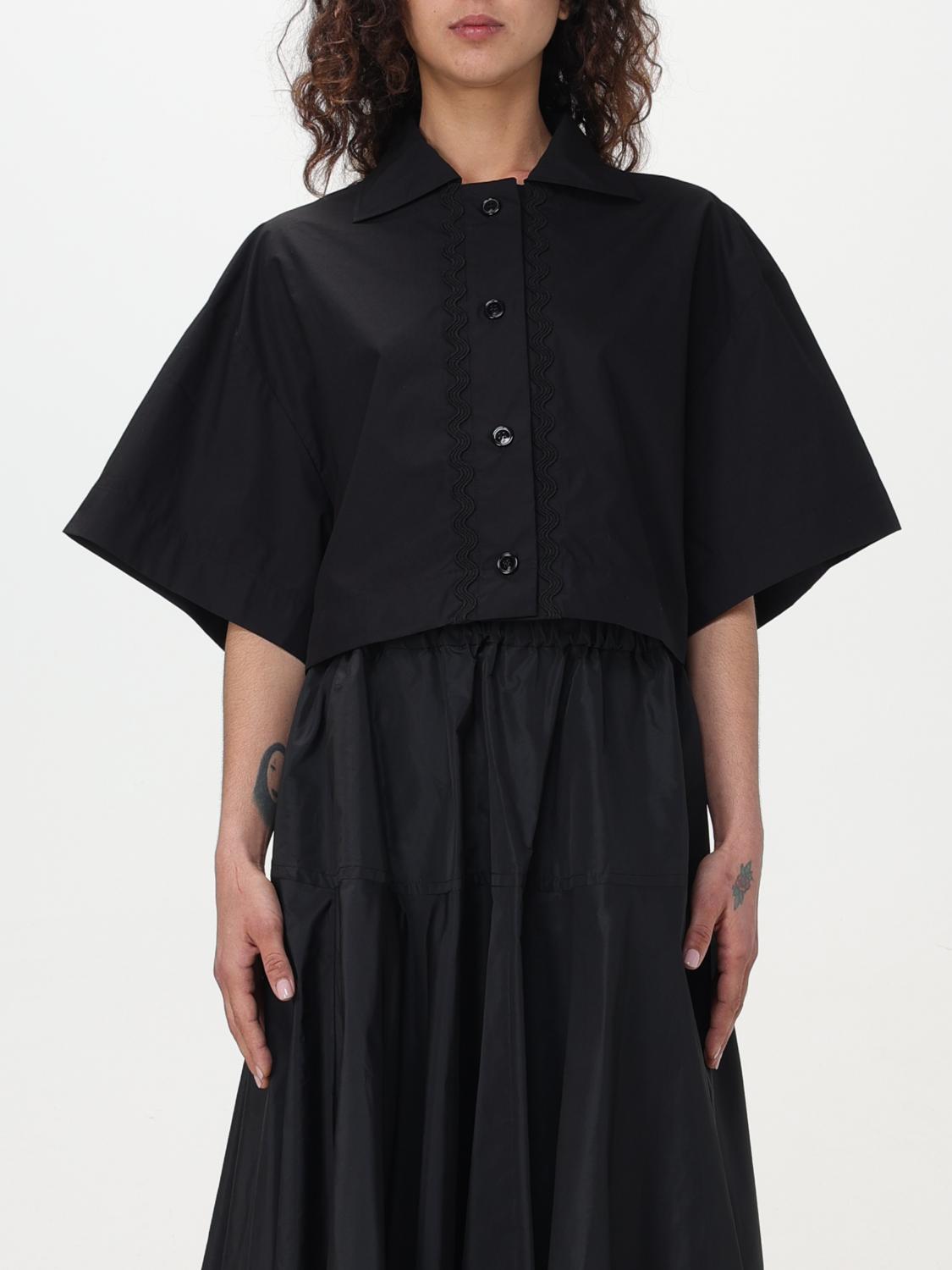 PATOU CAMISA: Sudadera mujer Patou, Negro - Img 1