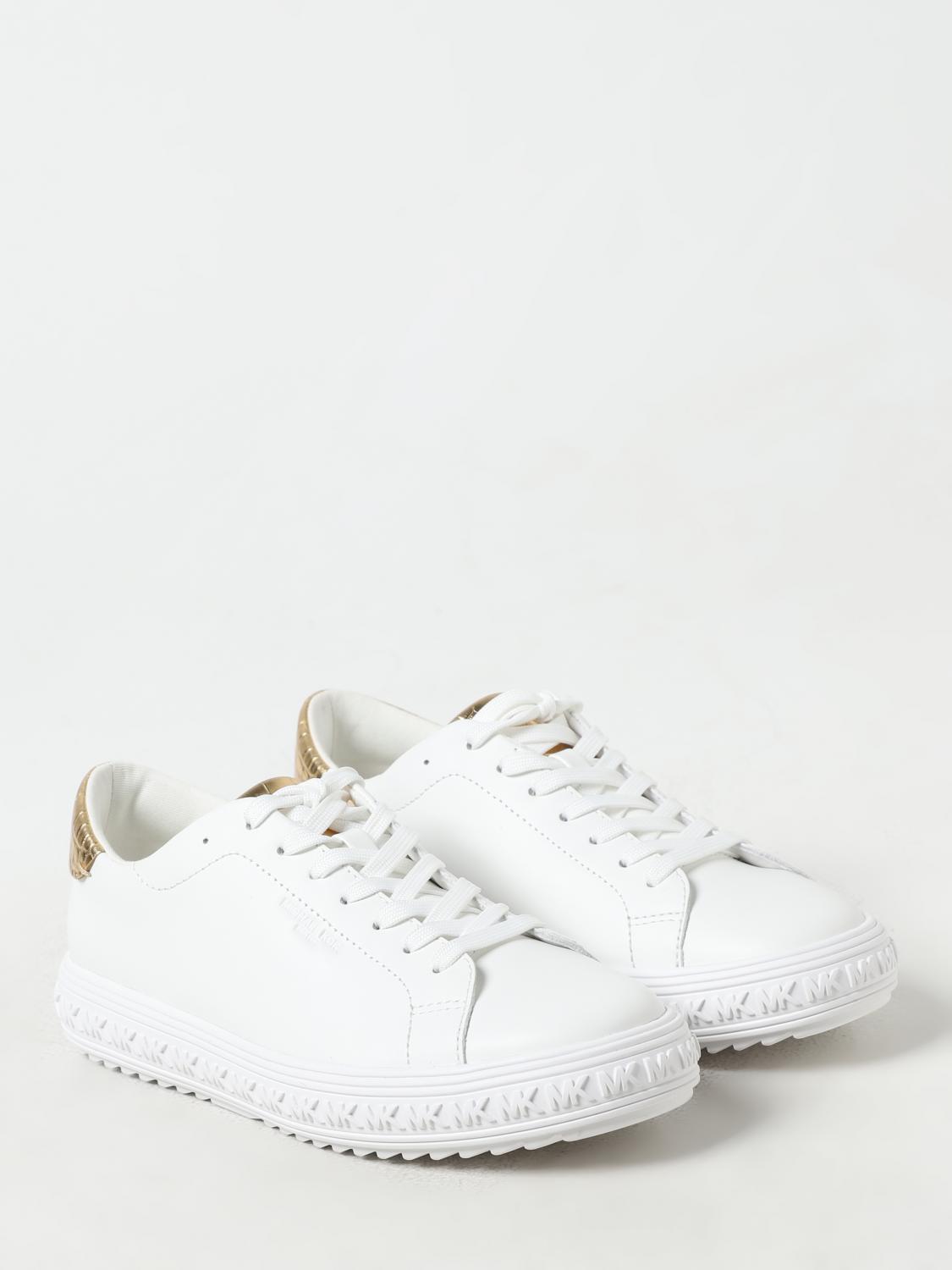 MICHAEL KORS BASKETS: Baskets femme Michael Kors, Blanc - Img 2