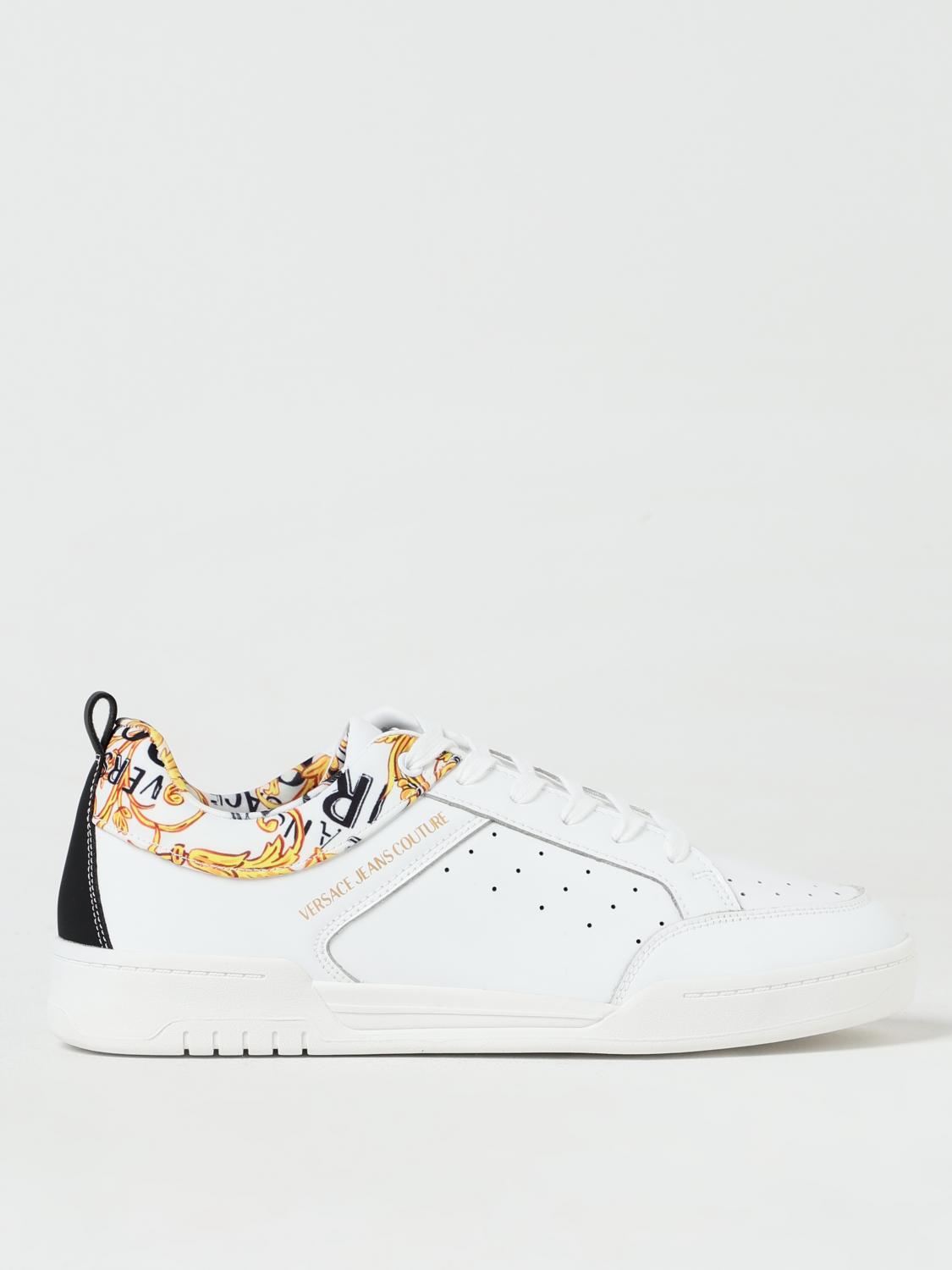 Giglio Sneakers Versace Jeans Couture in pelle lucida con stampa