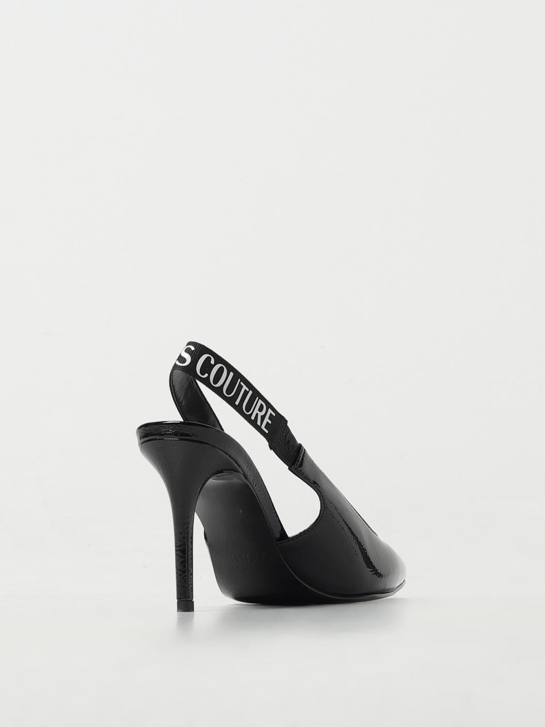 VERSACE JEANS COUTURE HIGH HEEL SHOES: High heel shoes woman Versace Jeans Couture, Black - Img 3