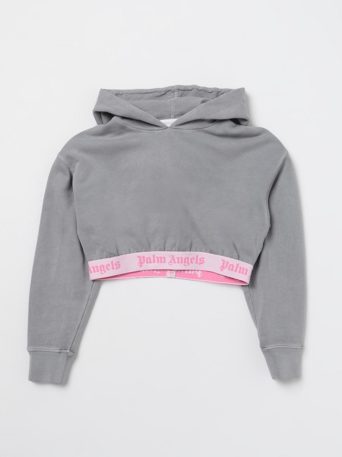 Maglia Felpa Palm Angels Rosa PALM ANGELS: Felpa In Cotone Con