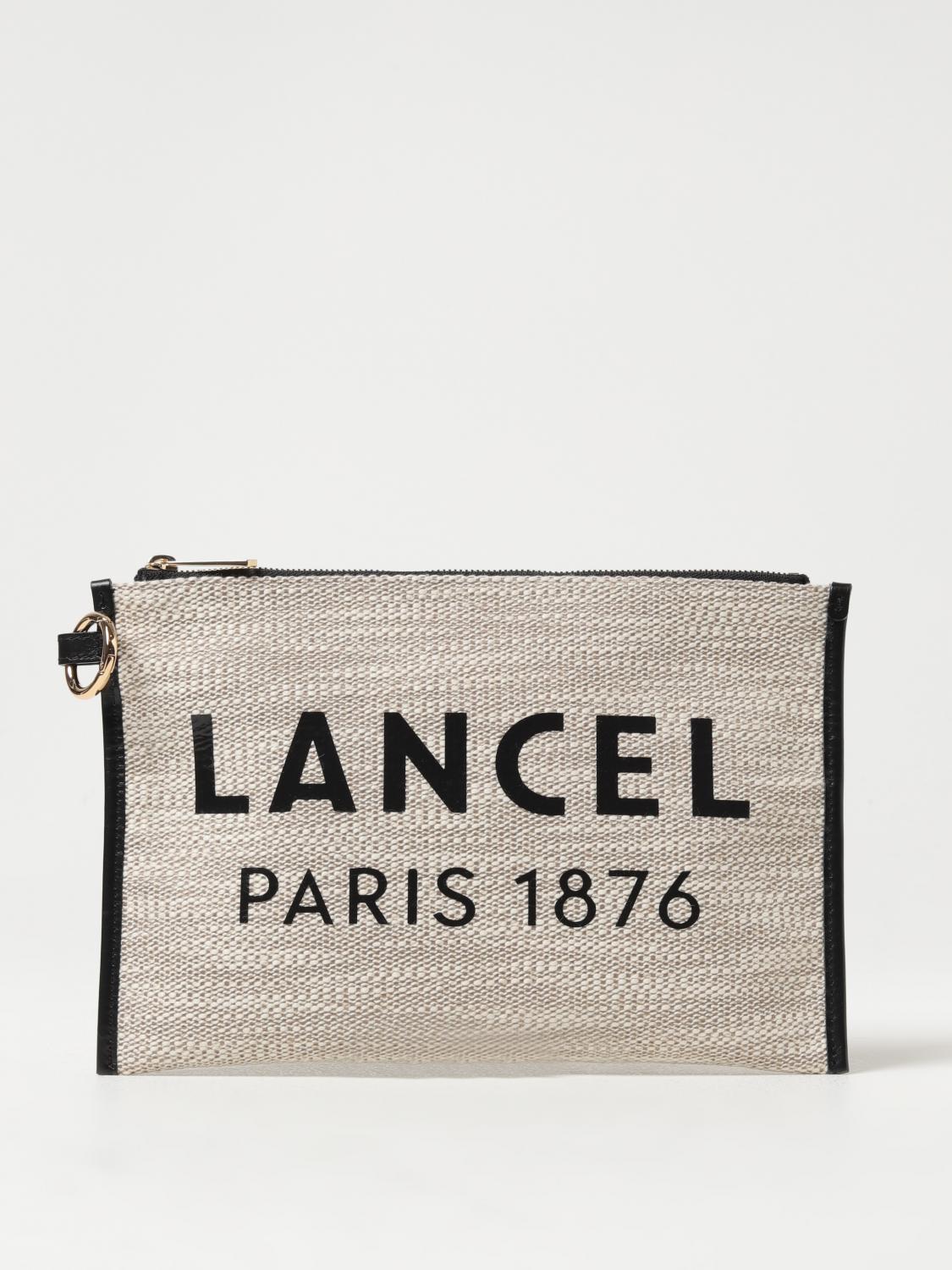 LANCEL Sac pochette femme Beige Sac Pochette Lancel A12862 en ligne sur GIGLIO.COM