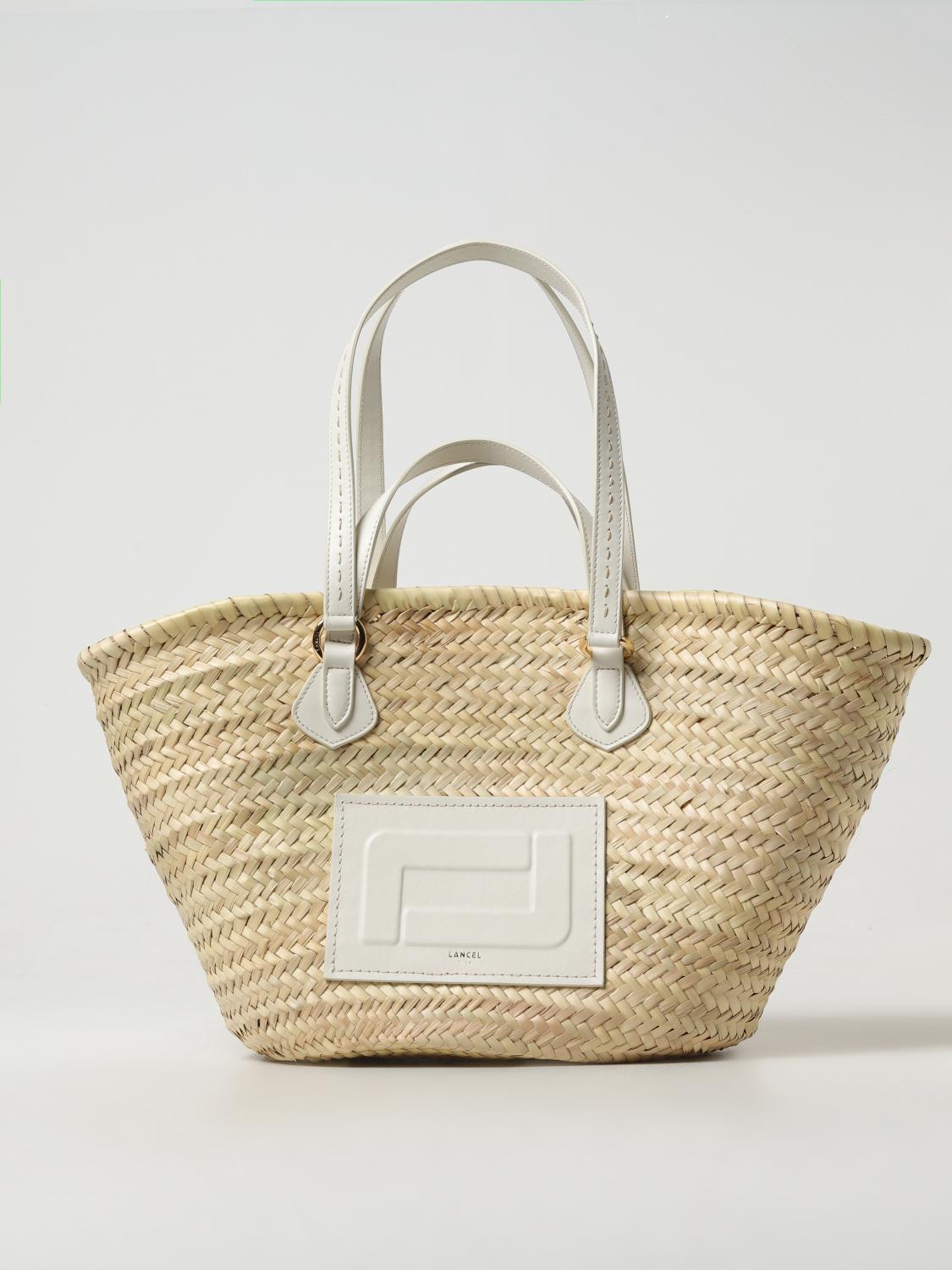 LANCEL: Bolso de mano mujer Beige Bolso Tote Lancel A13012 en