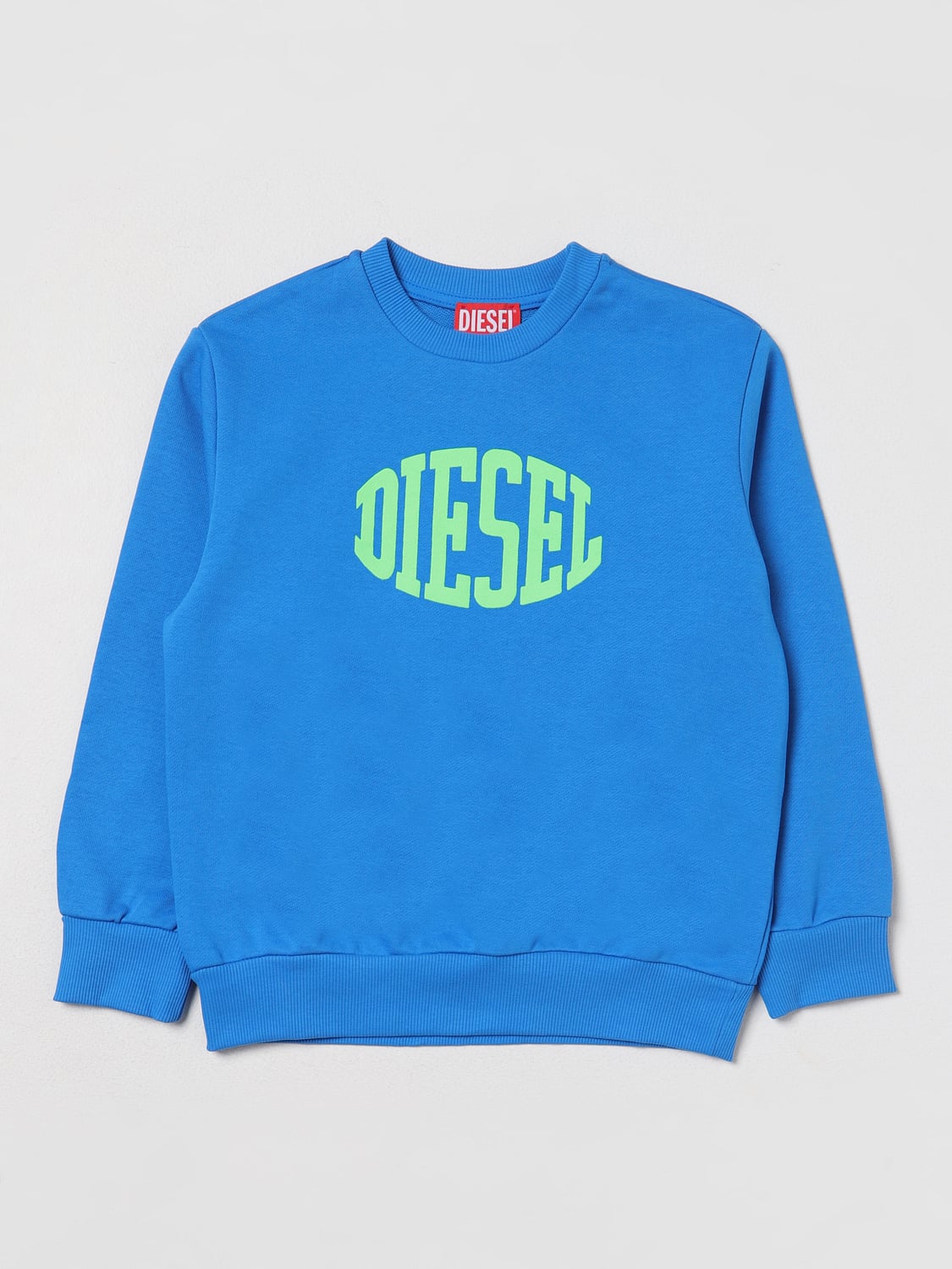 DIESEL PULL: Pull enfant Diesel, Bleu Azur - Img 1