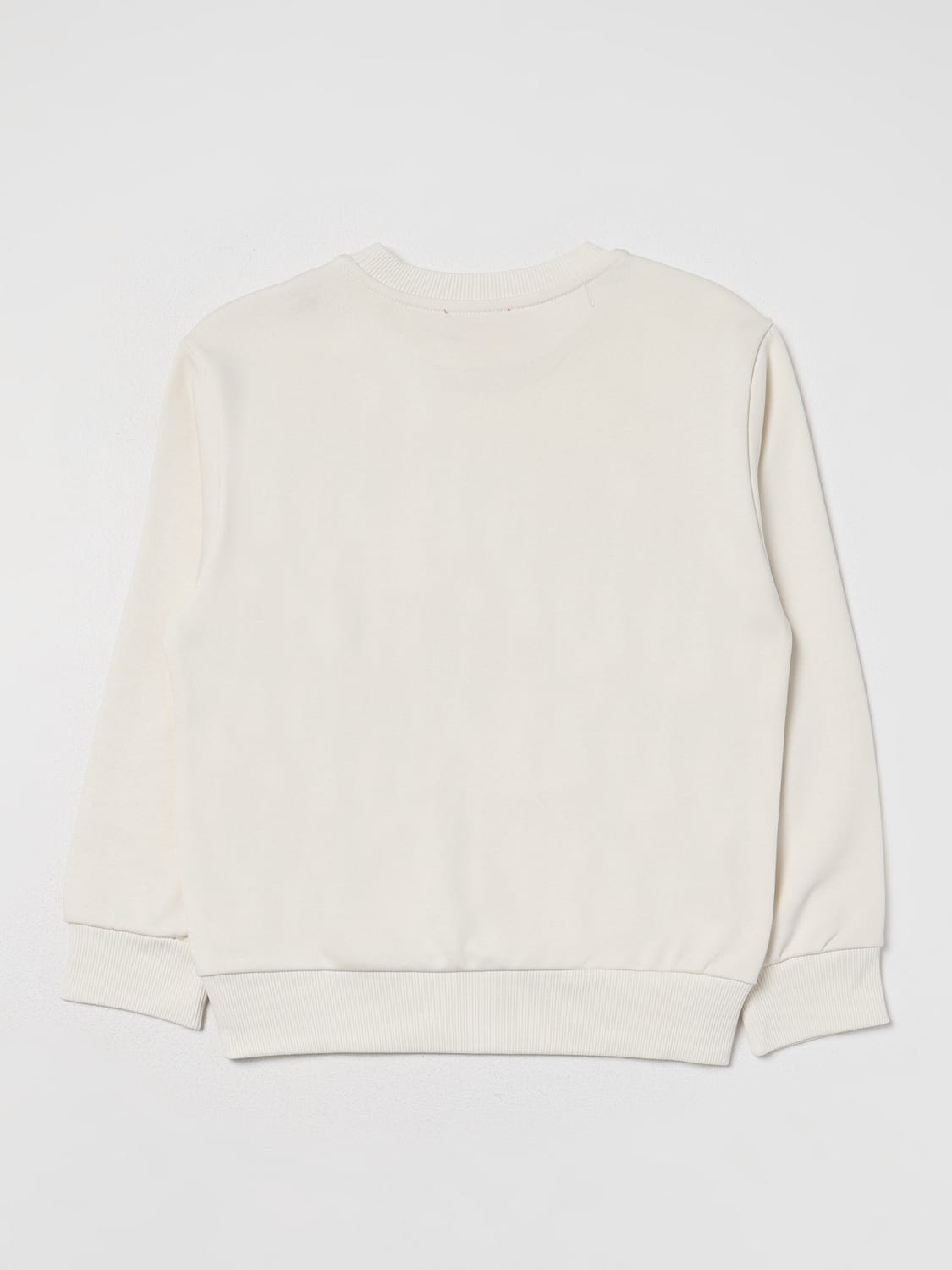 DIESEL PULL: Pull enfant Diesel, Jaune Crème - Img 2