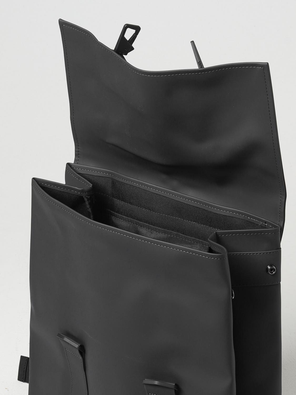 RAINS BACKPACK: Backpack men Rains, Black - Img 4