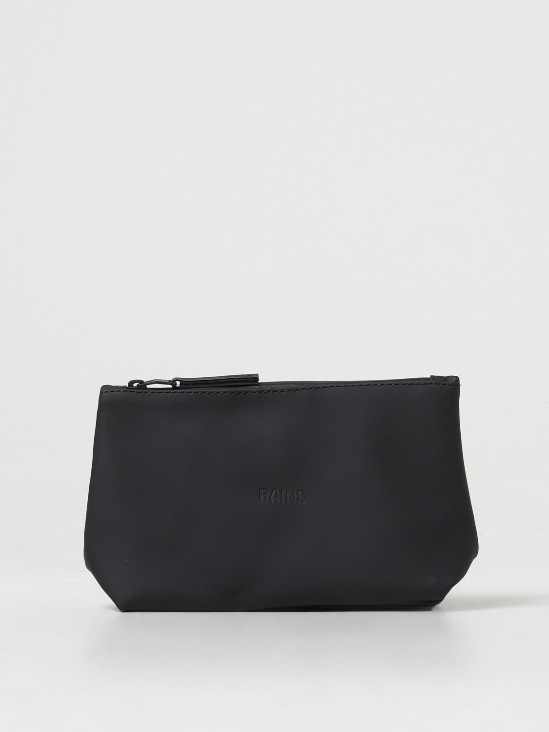 RAINS COSMETIC CASE: Cosmetic case men Rains, Black - Img 1