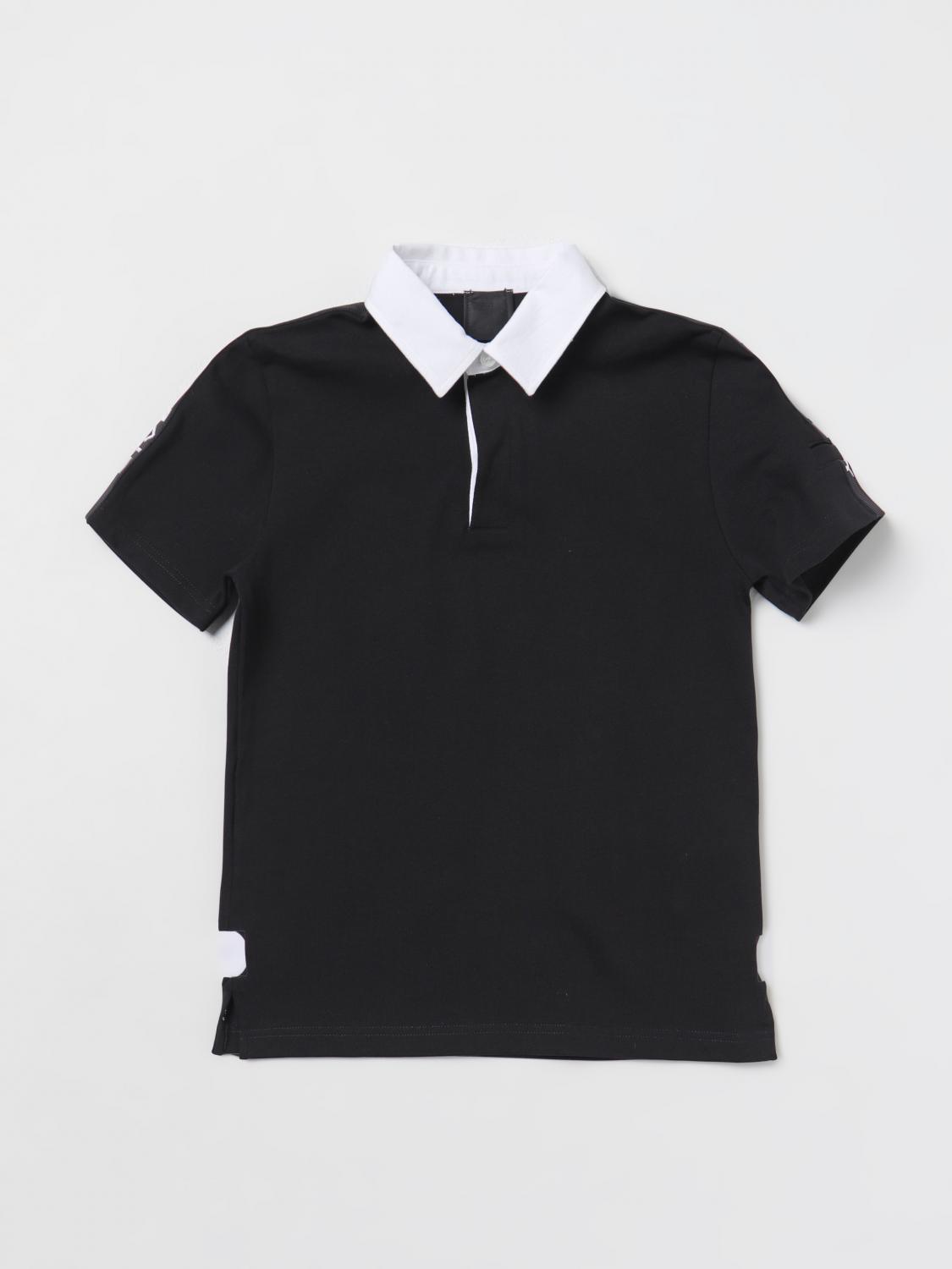 Givenchy ポロシャツ ボーイ - ブラック | H30132 | GIGLIO.COM