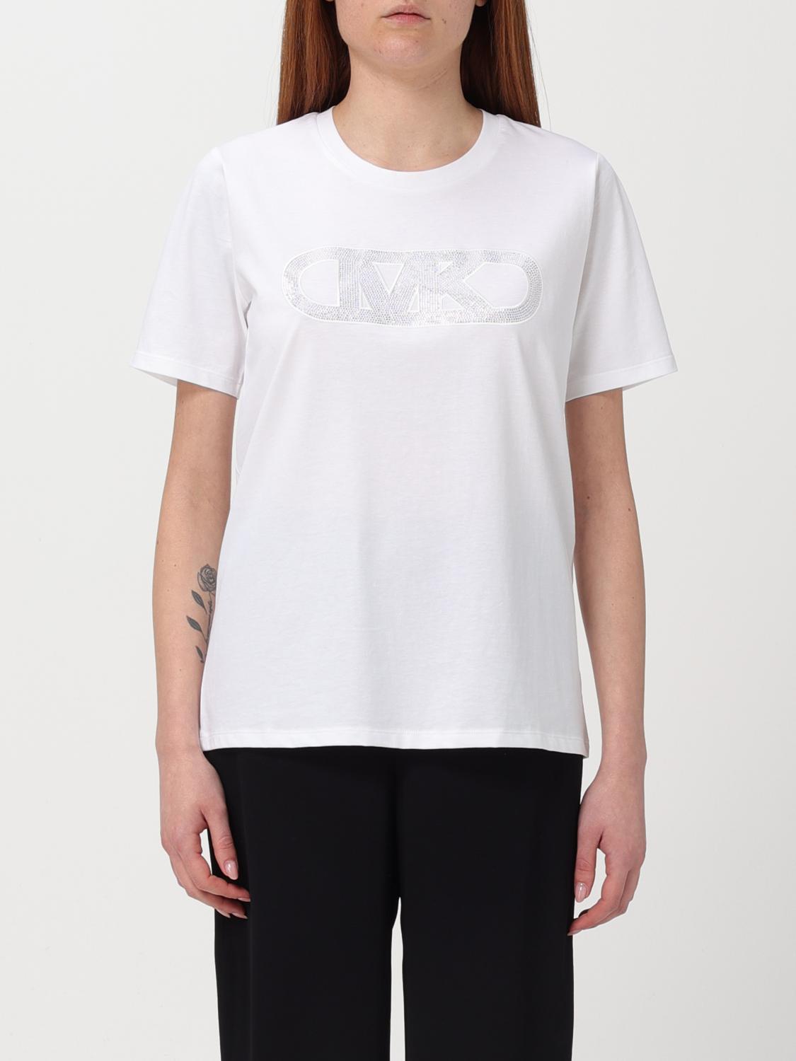 Michael kors white t shirt women's online