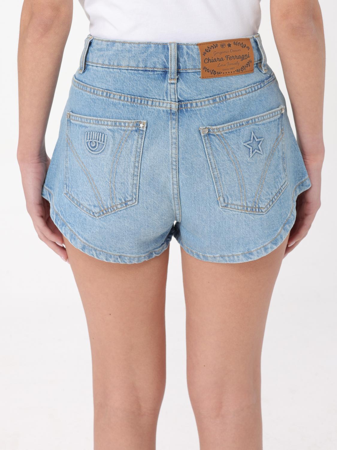 CHIARA FERRAGNI SHORTS: Shorts damen Chiara Ferragni, Blau - Img 3