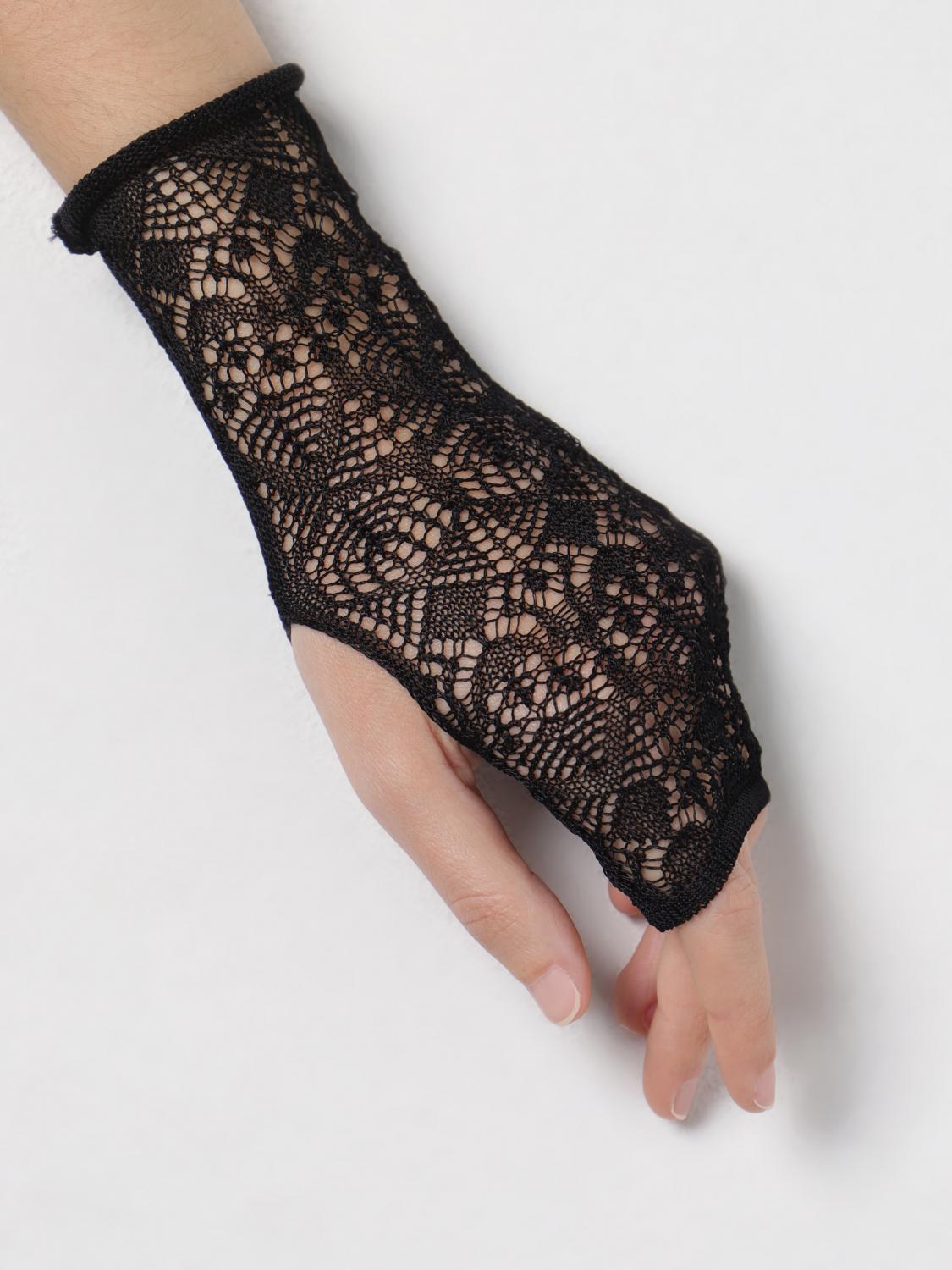Yak & Wool Fingerless Gloves by Isabel Benenato | Shop