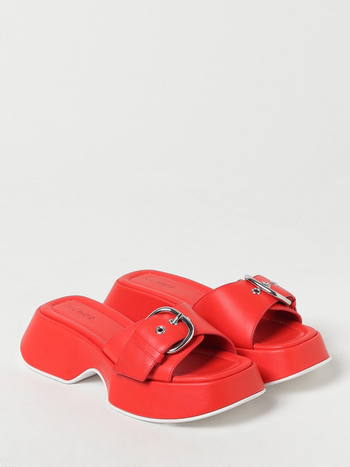 VIC MATIÉ SANDALEN MIT ABSATZ: Sandalen mit absatz damen Vic MatiÉ, Korall - Img 2