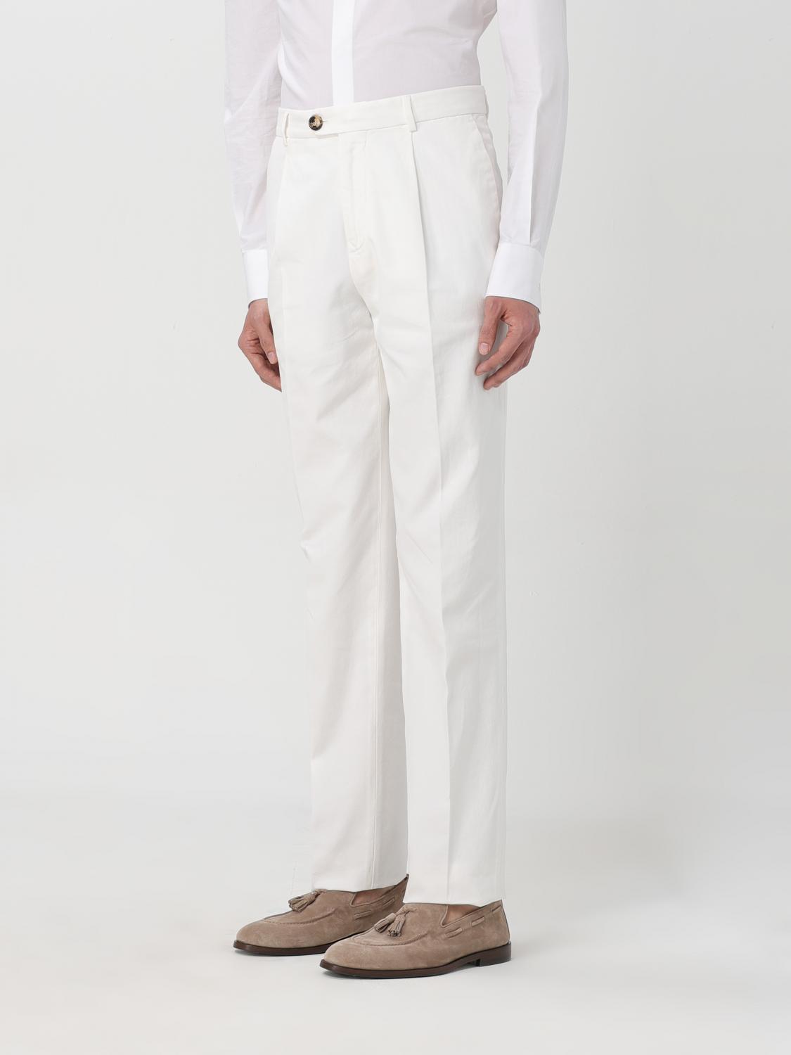 Brunello Cucinelli Pants men - White | M252DE1450 | GIGLIO.COM