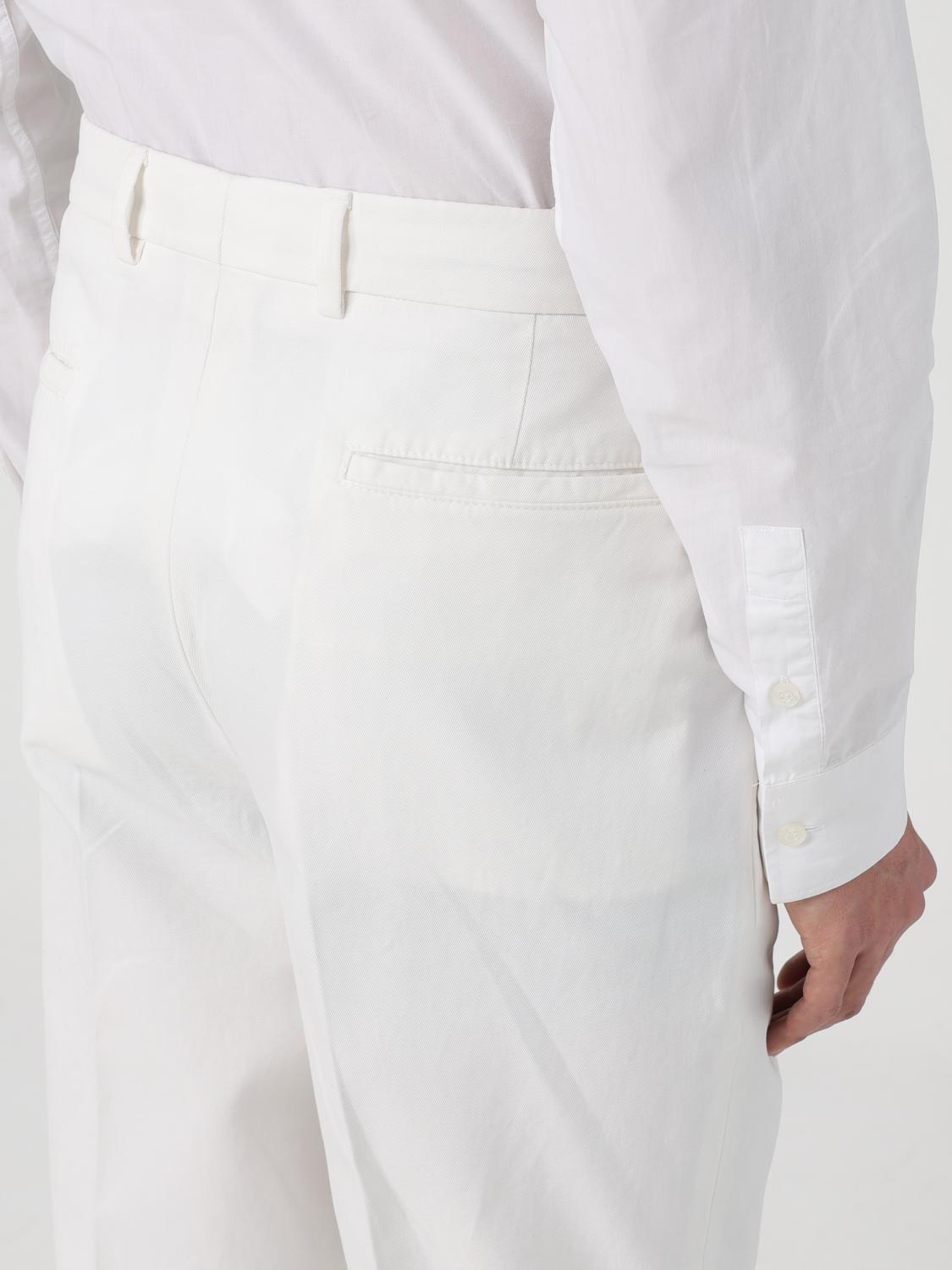 Brunello Cucinelli Pants men - White | M252DE1450 | GIGLIO.COM