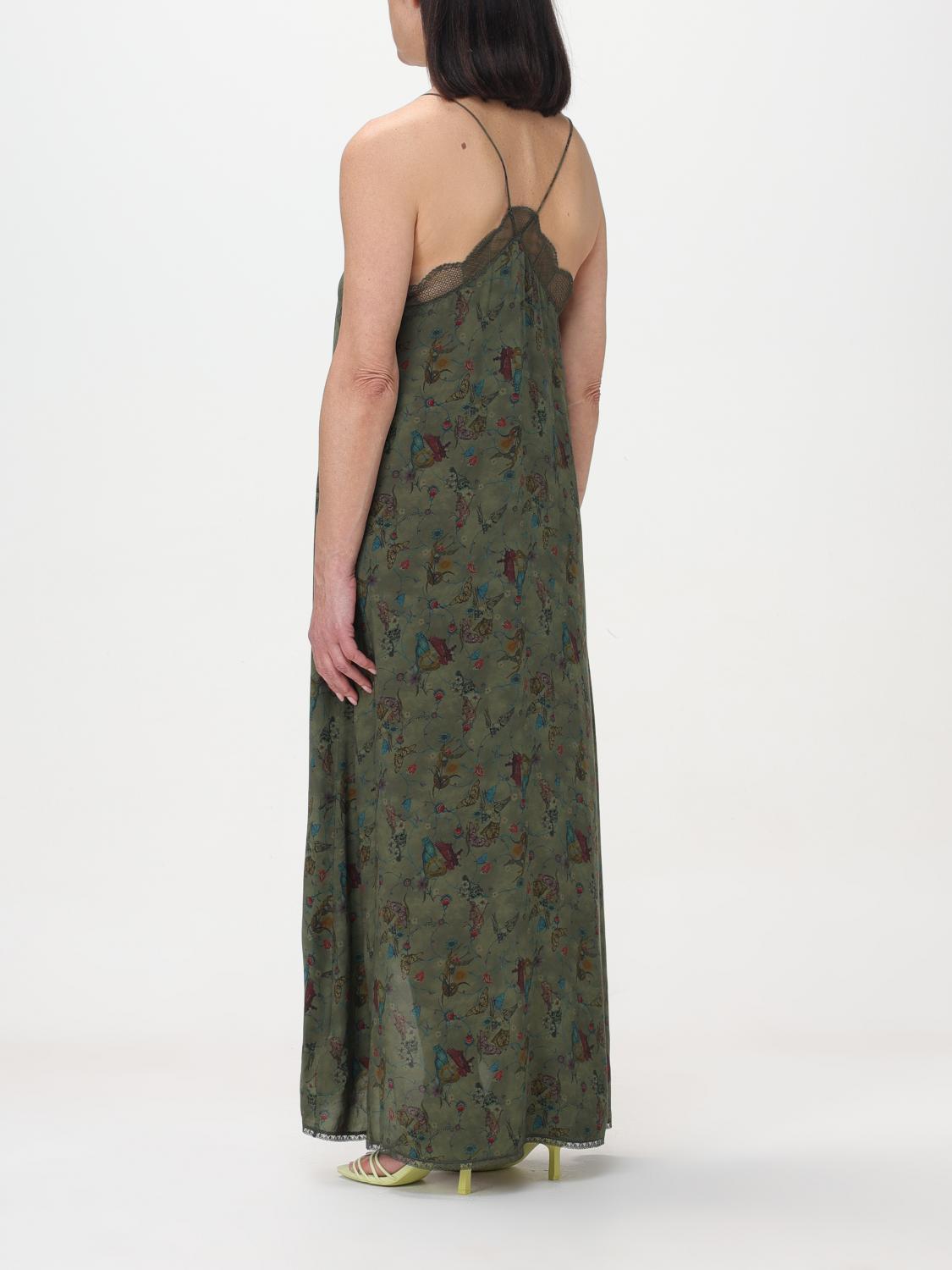 Zadig & Voltaire Dress woman - Green | WWDR01355 | GIGLIO.COM Zadig & Voltaire Dress woman - Green | WWDR01355 | GIGLIO.COM