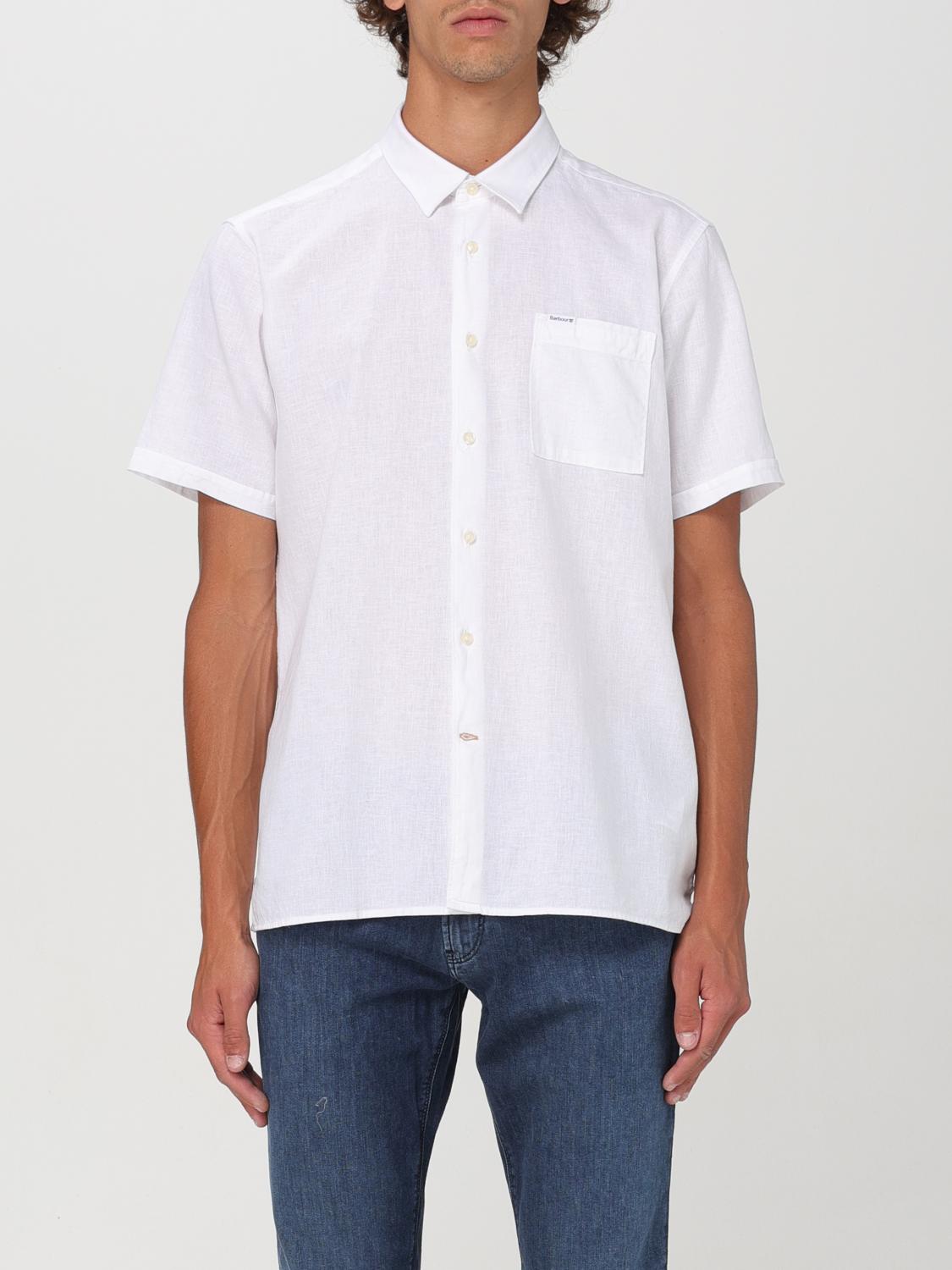 BARBOUR CAMICIA: Camicia uomo Barbour, Bianco - Img 1