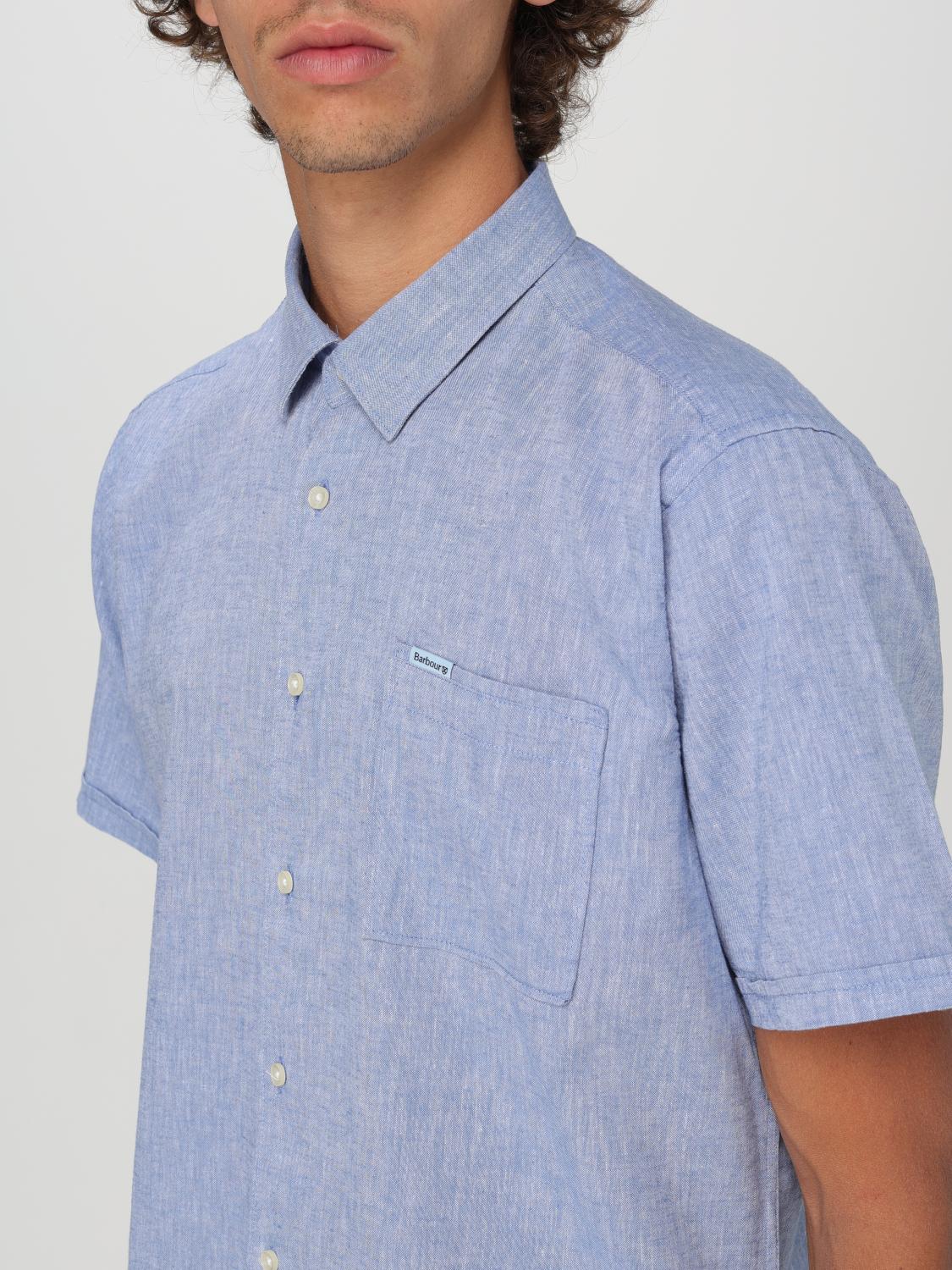 BARBOUR CAMICIA: Camicia uomo Barbour, Blue 1 - Img 3