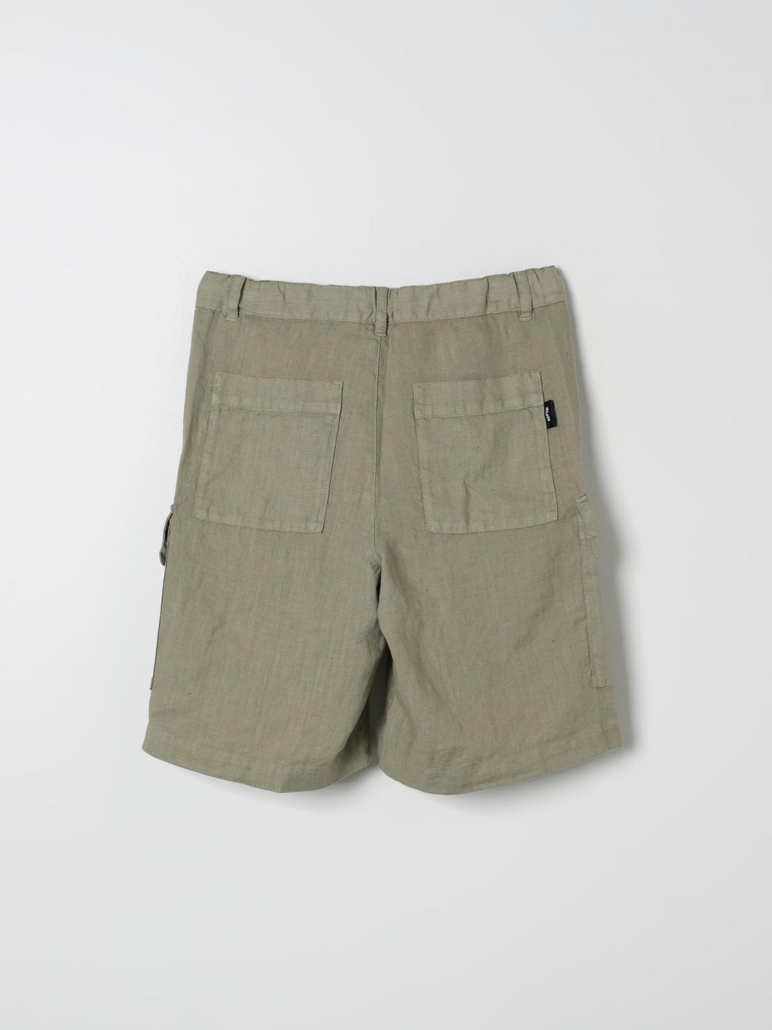 ASPESI SHORTS: Aspesi boys' shorts, Green - Img 2
