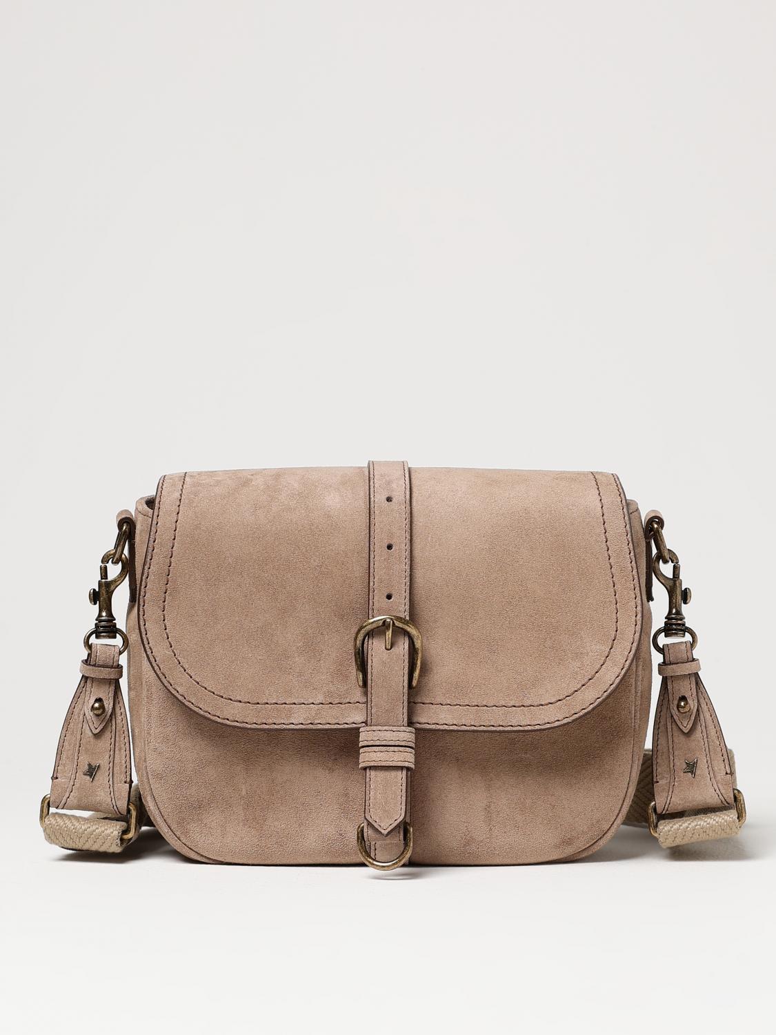 GOLDEN GOOSE CROSSBODY BAGS: Shoulder bag woman Golden Goose, Beige - Img 1