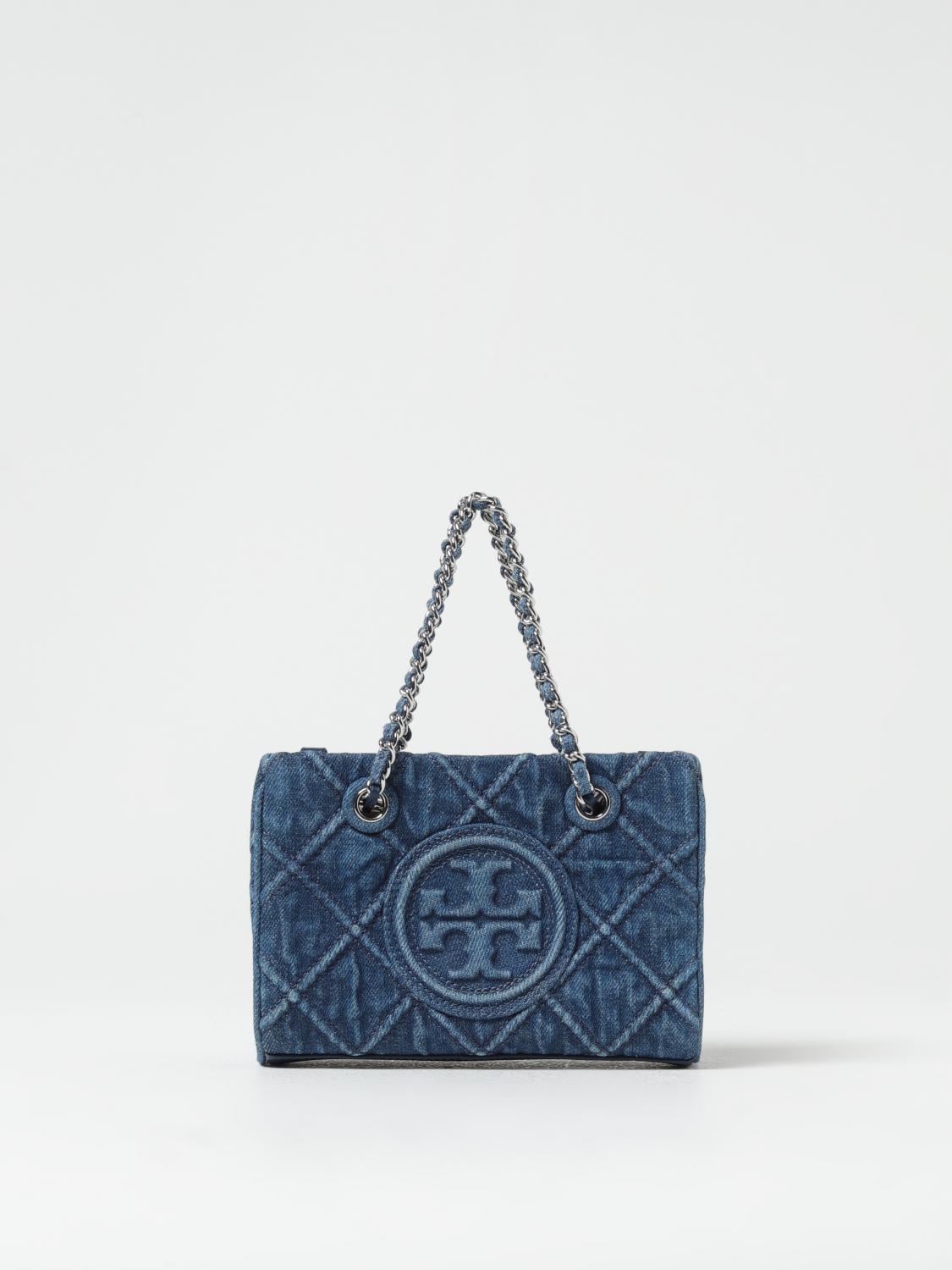 mimi(TORY BURCH) Mini Crinkle Leather Marshmallow Satchel: Women's Designer