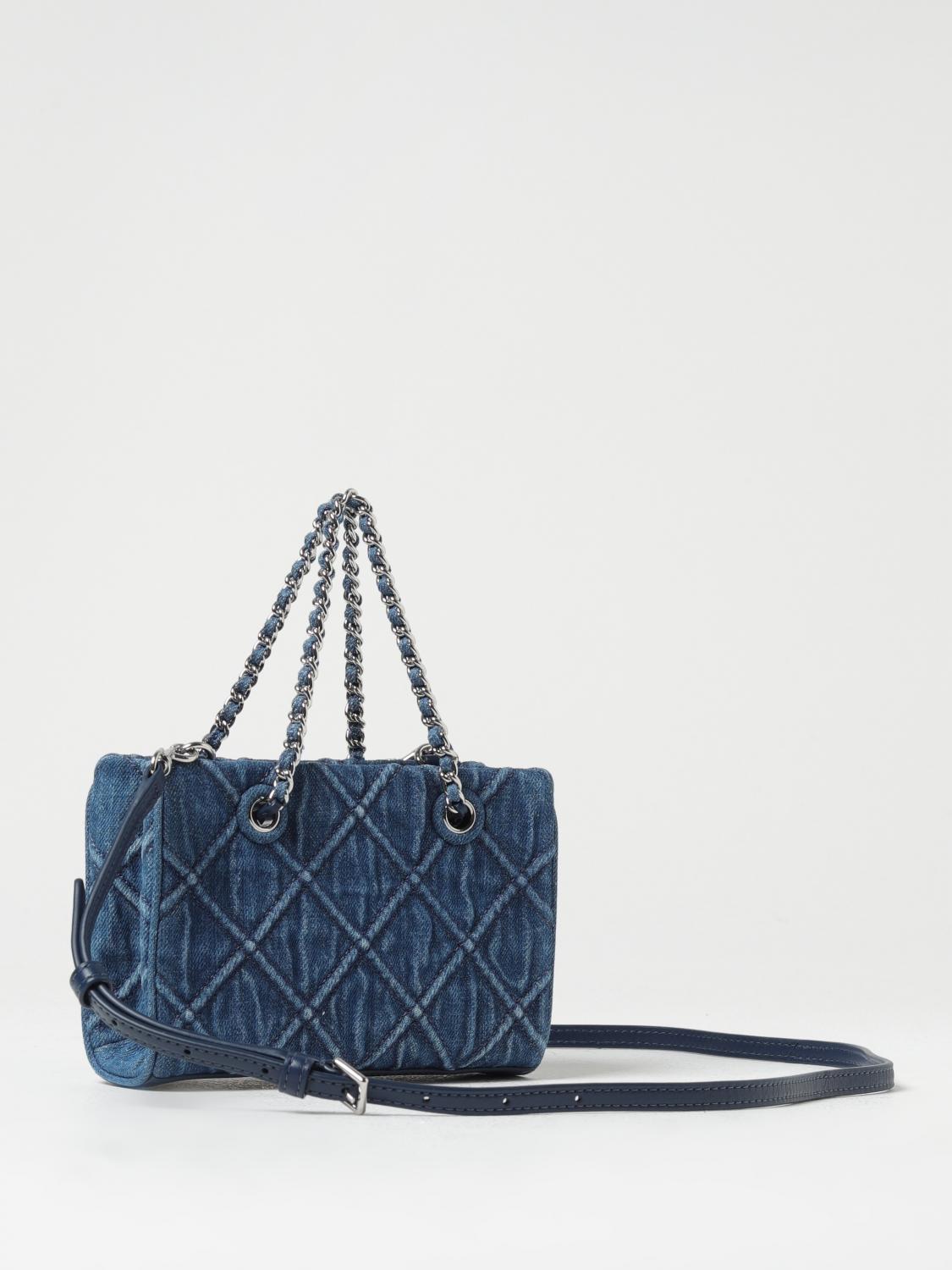 mimi(TORY BURCH) Mini Crinkle Leather Marshmallow Satchel: Women's Designer